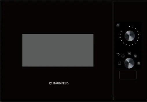 Микроволновая печь встраиваемая MAUNFELD JBMO155GB01 Черный
