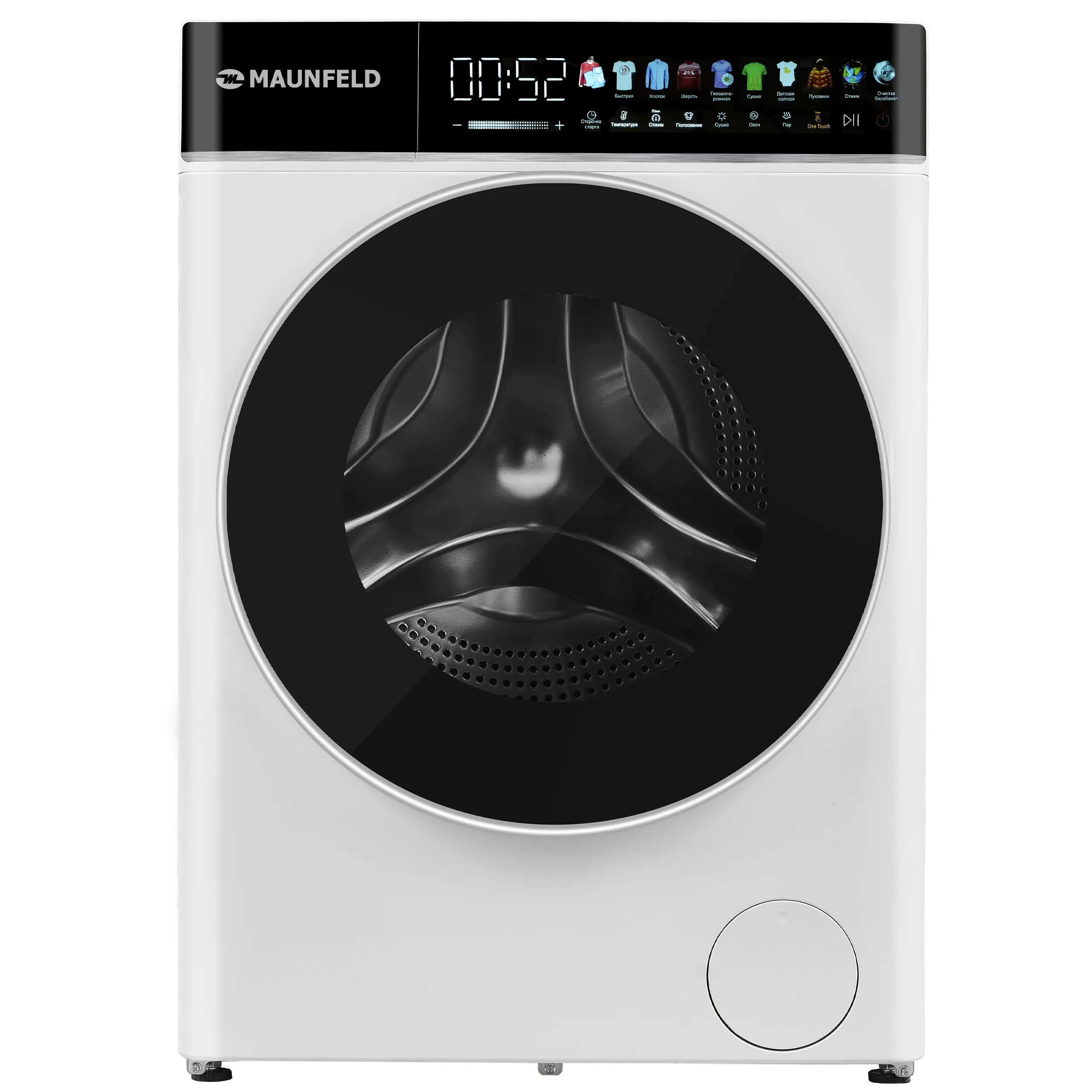 Стиральная машина c инвертором и сушкой MAUNFELD MFWD1295WH05 Белый Стиральная машина c инвертором и сушкой MAUNFELD MFWD1295WH05 Белый