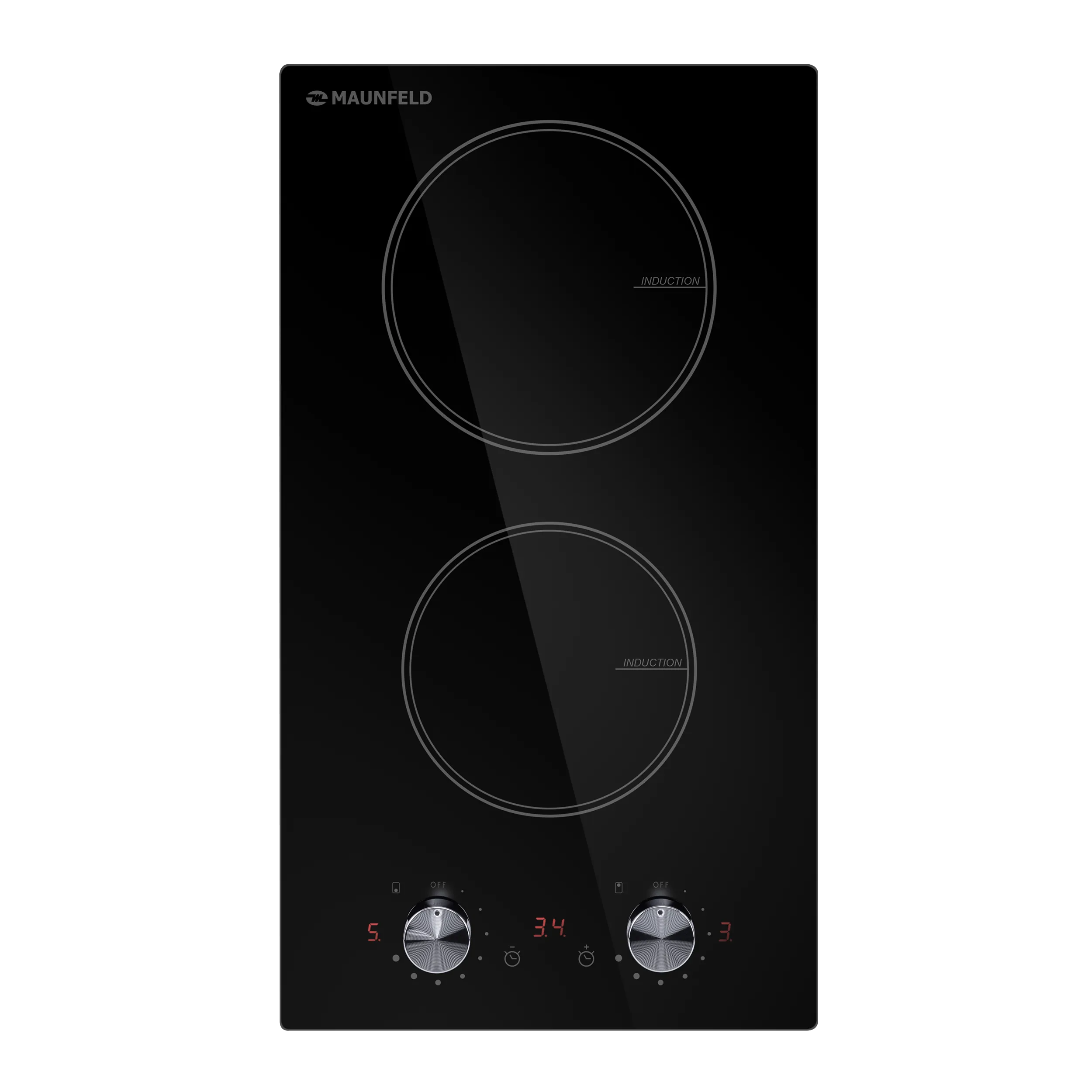 Индукционная варочная панель MAUNFELD CVI292M Черный/ Нерж. сталь
