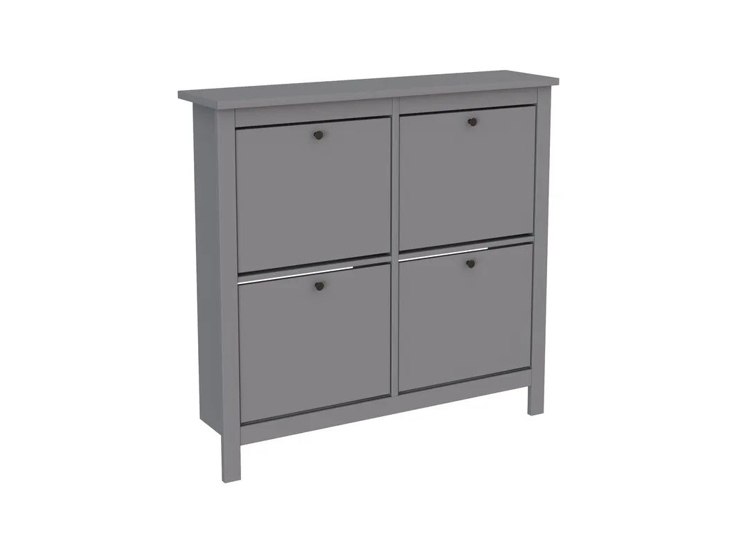 2.08.10.180.4 САГА тумба для обуви 113х108 серая 2.08.10.180.4 САГА тумба для обуви 113х108 серая