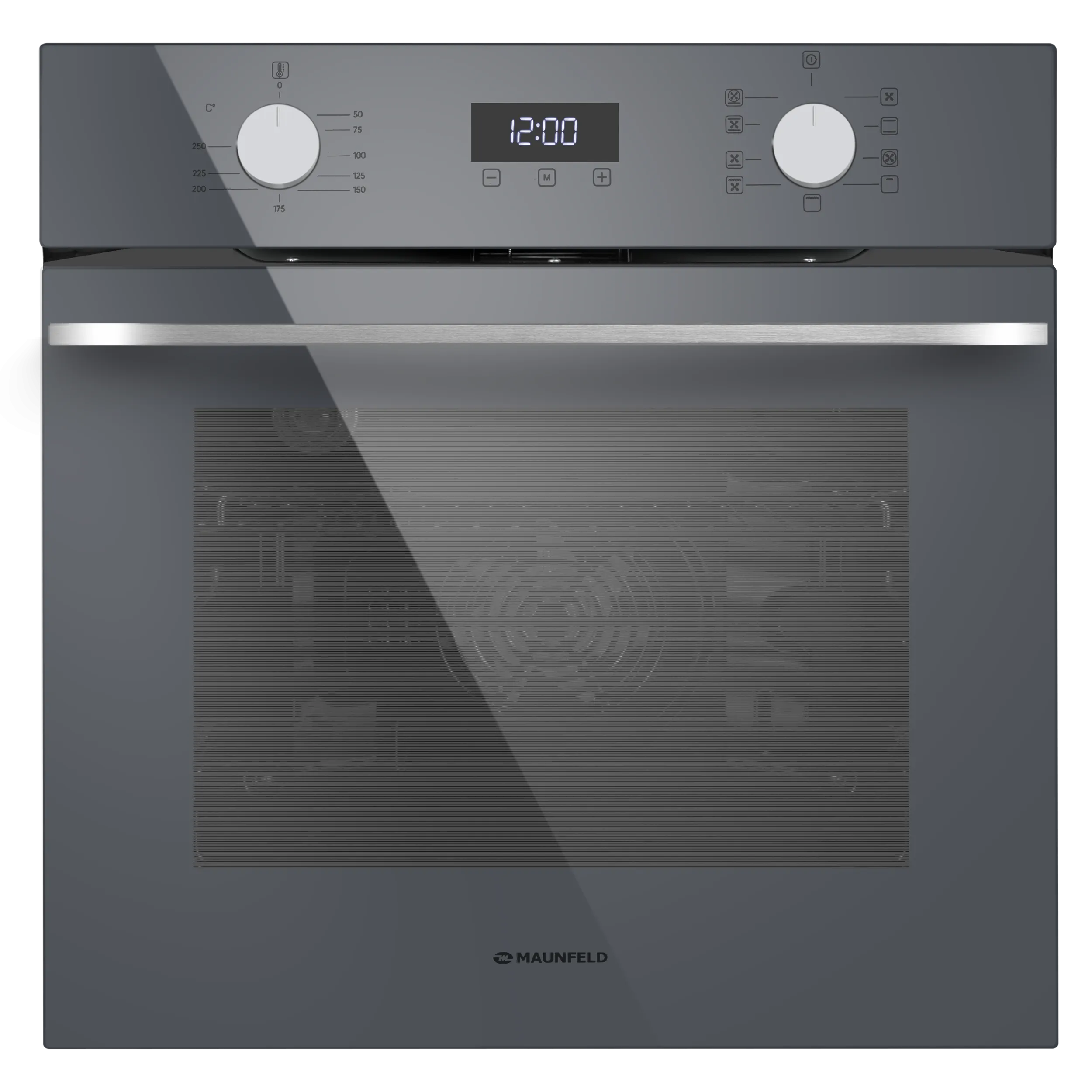Шкаф духовой электрический MAUNFELD EOEM7610 Графитовый