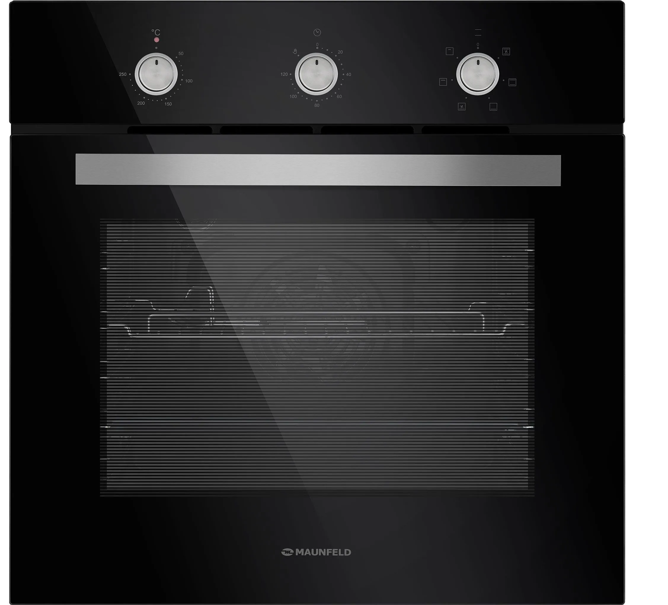 Шкаф духовой электрический MAUNFELD EOEC.586P Черный
