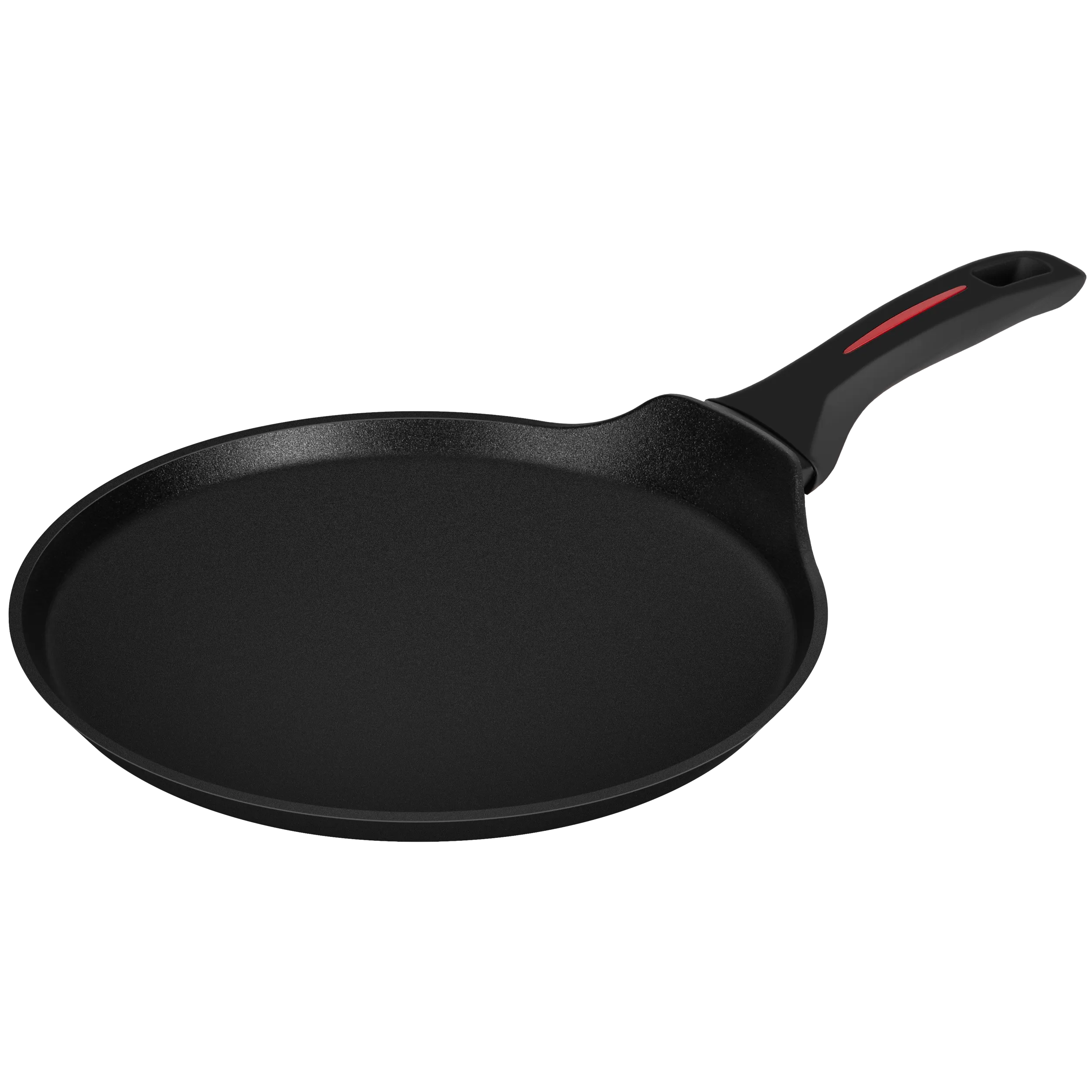 Сковорода блинная FILIGRANA CARITA FG24CRT01PP из кованого алюминия, 24 см Черный