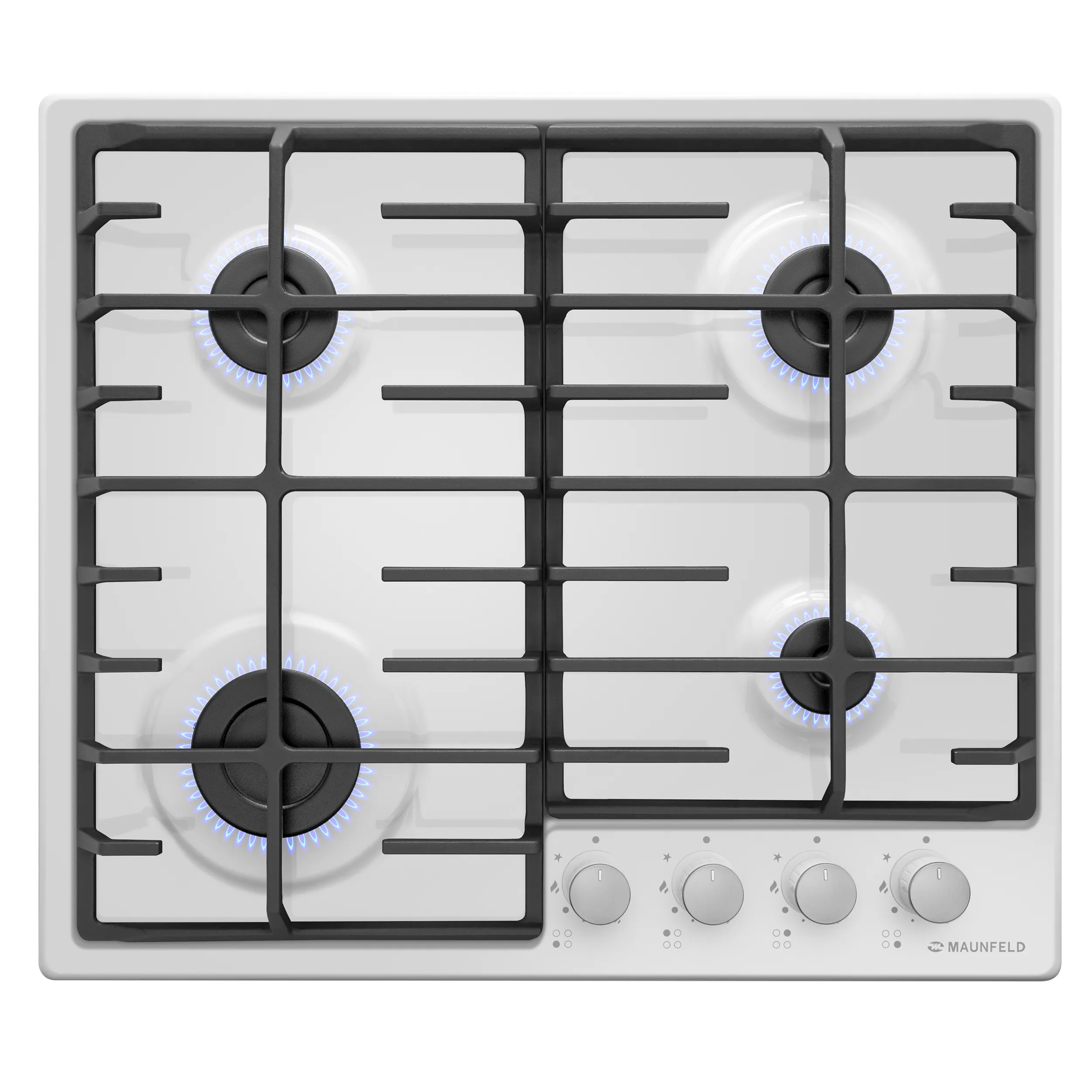 Газовая варочная панель MAUNFELD EGHE.64.6C Белый