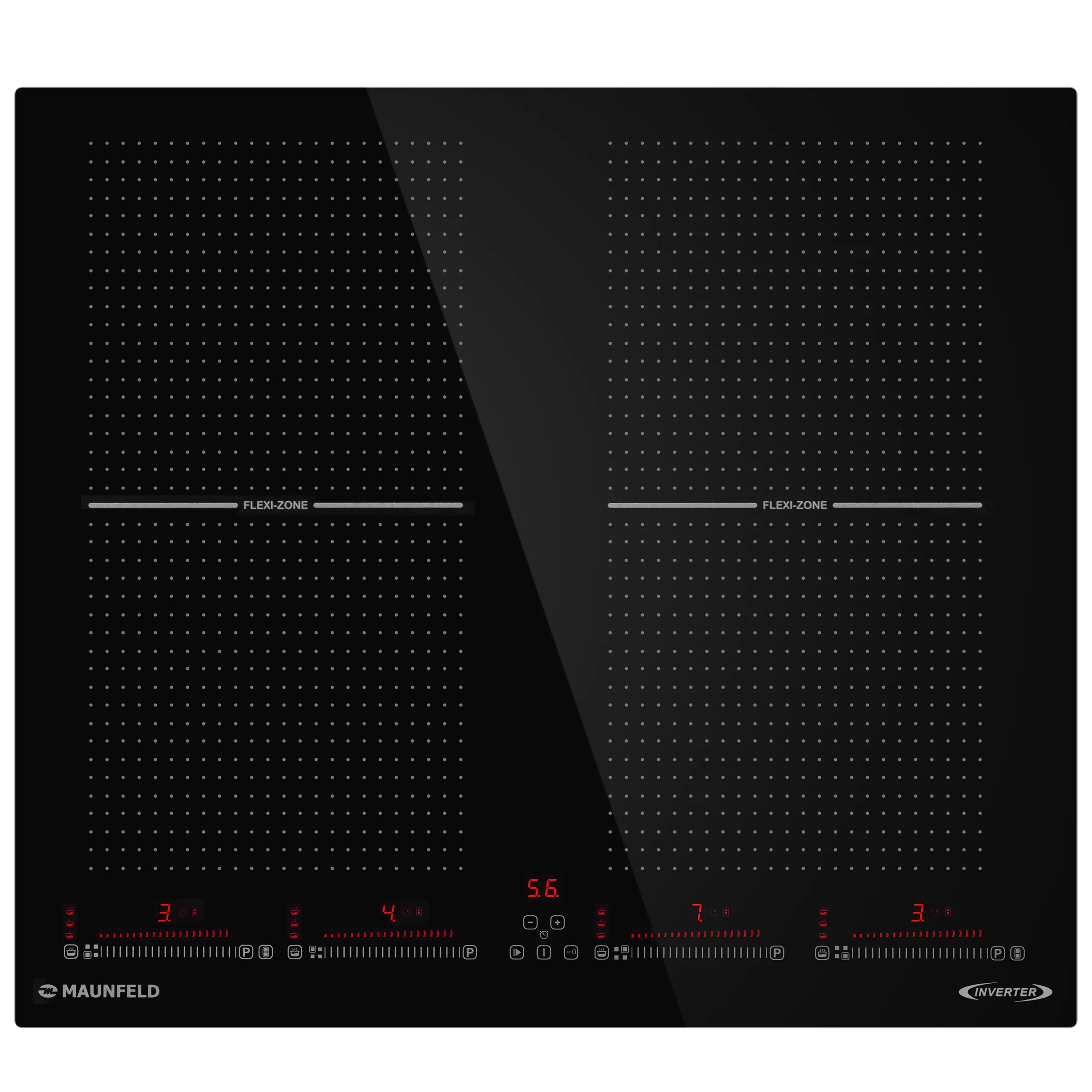Индукционная варочная панель MAUNFELD CVI594SF2 Inverter Черный