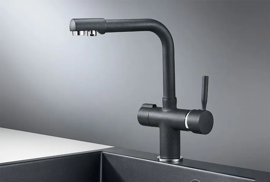 2088, ШВАРЦ (чёрный металлик), СМЕСИТЕЛЬ КУХОННЫЙ 2088, ШВАРЦ (чёрный металлик), СМЕСИТЕЛЬ КУХОННЫЙ