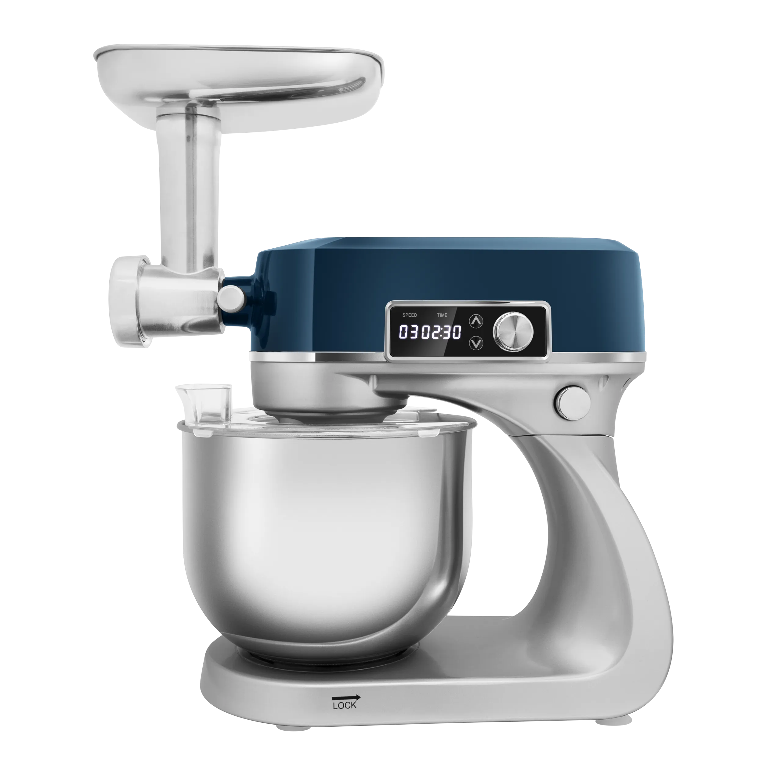 Кухонный комбайн 2 в1 MAUNFELD MF-425BL Синий