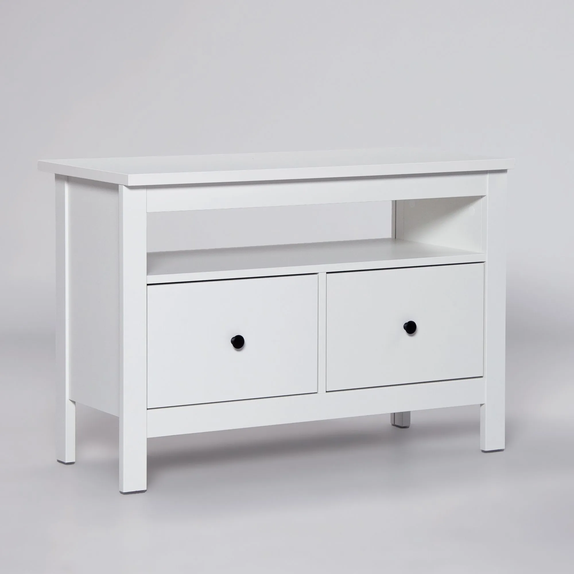 2.08.03.080.1 САГА тумба 2 ящика белая RU 2.08.03.080.1 САГА тумба 2 ящика белая RU