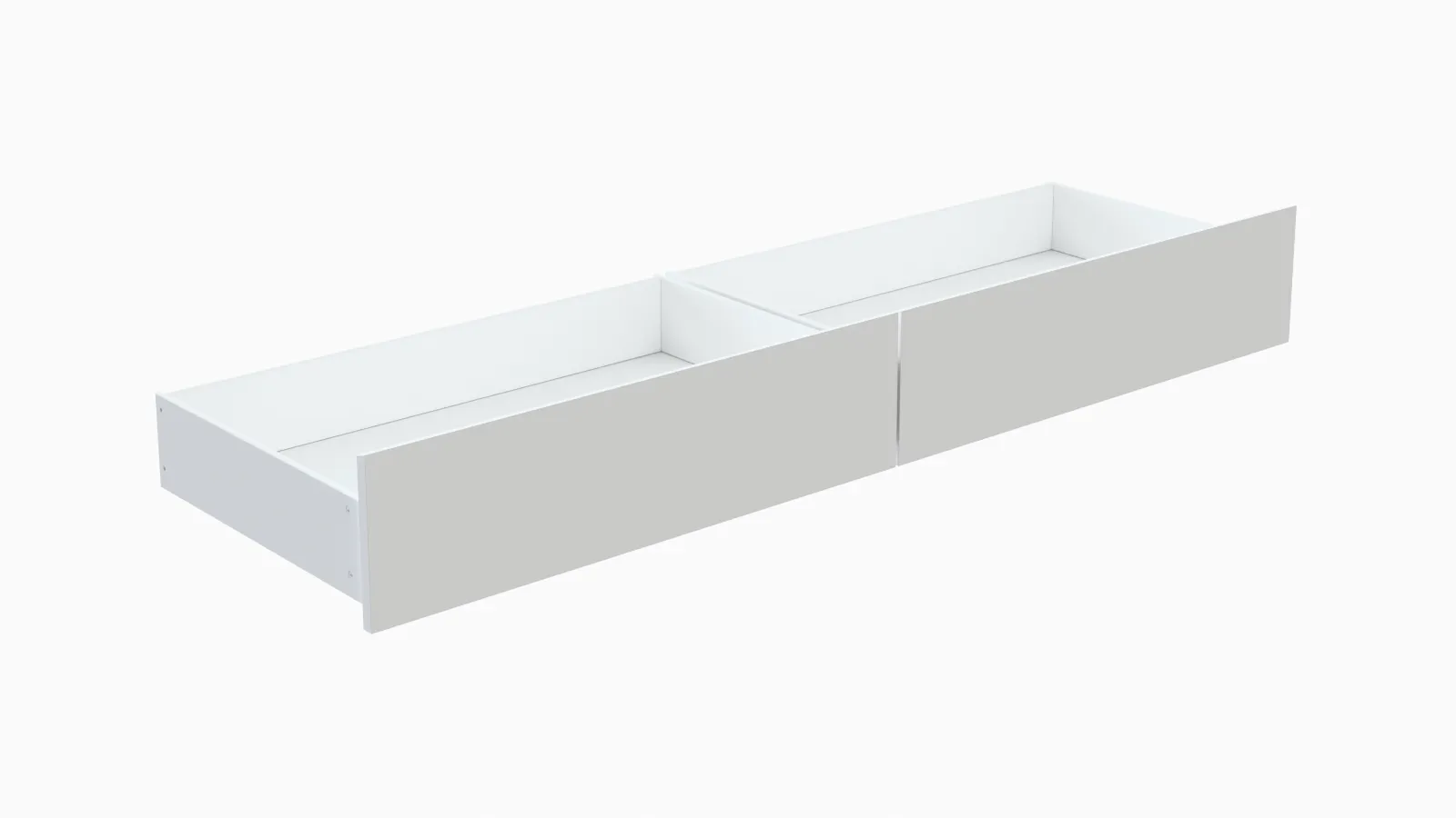 S00982 Варма Сэнгбокс комплект 2-ух выкатных ящиков, 100х61х26,5, белый