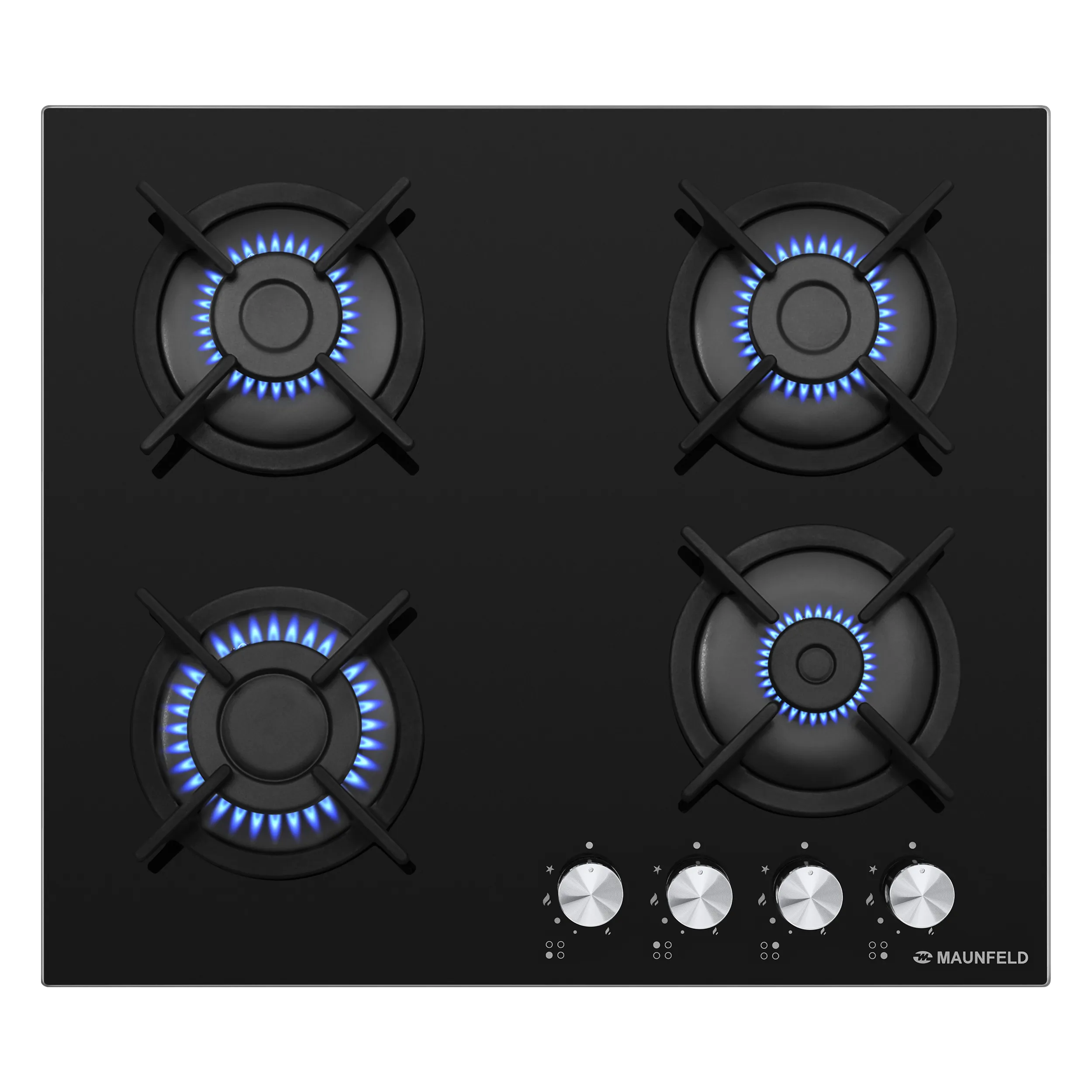 Газовая варочная панель MAUNFELD EGHG.64.1C Черный