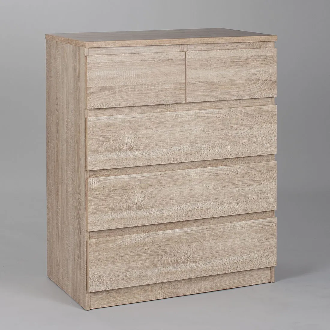 2.05.02.080.3 МАЛЬТА комод 3+2 ящика 80х99 сонома RU