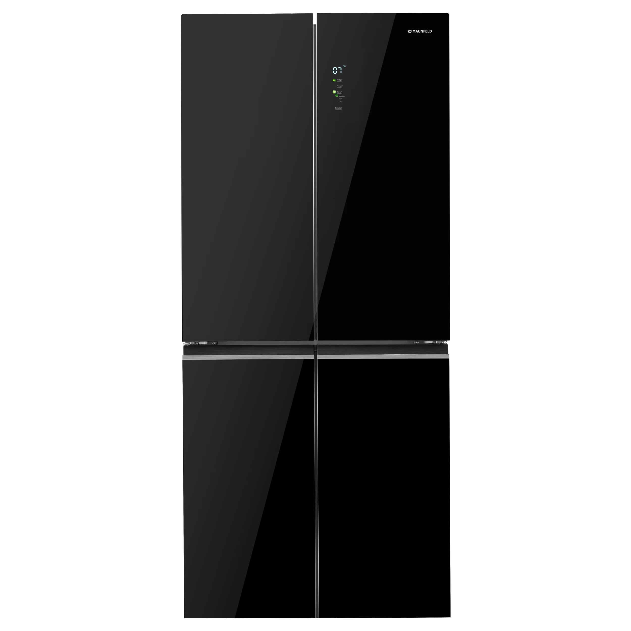 Холодильник-морозильник с инвертором MAUNFELD MFF192NF01 Inverter Черный