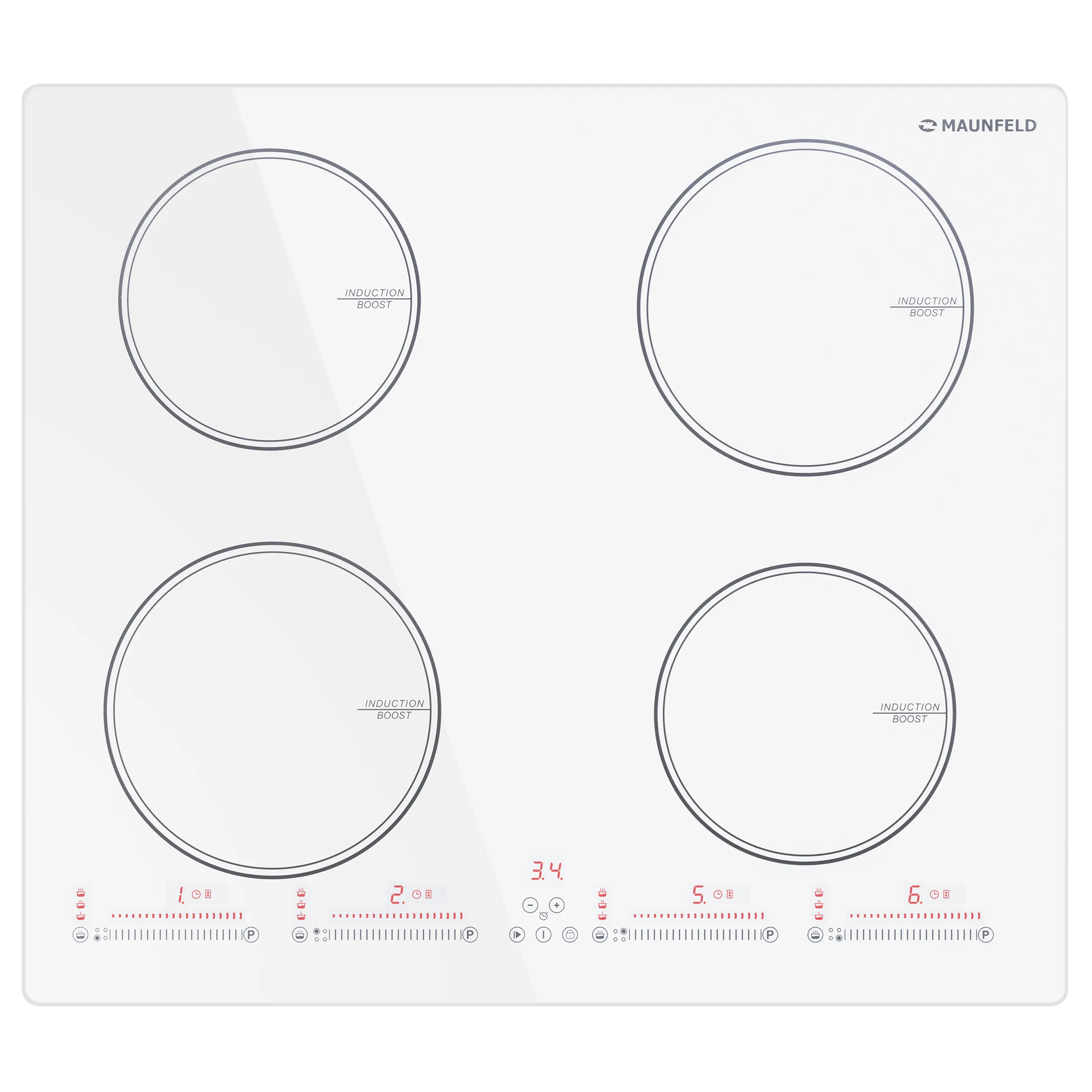Индукционная варочная панель MAUNFELD CVI594S Белый