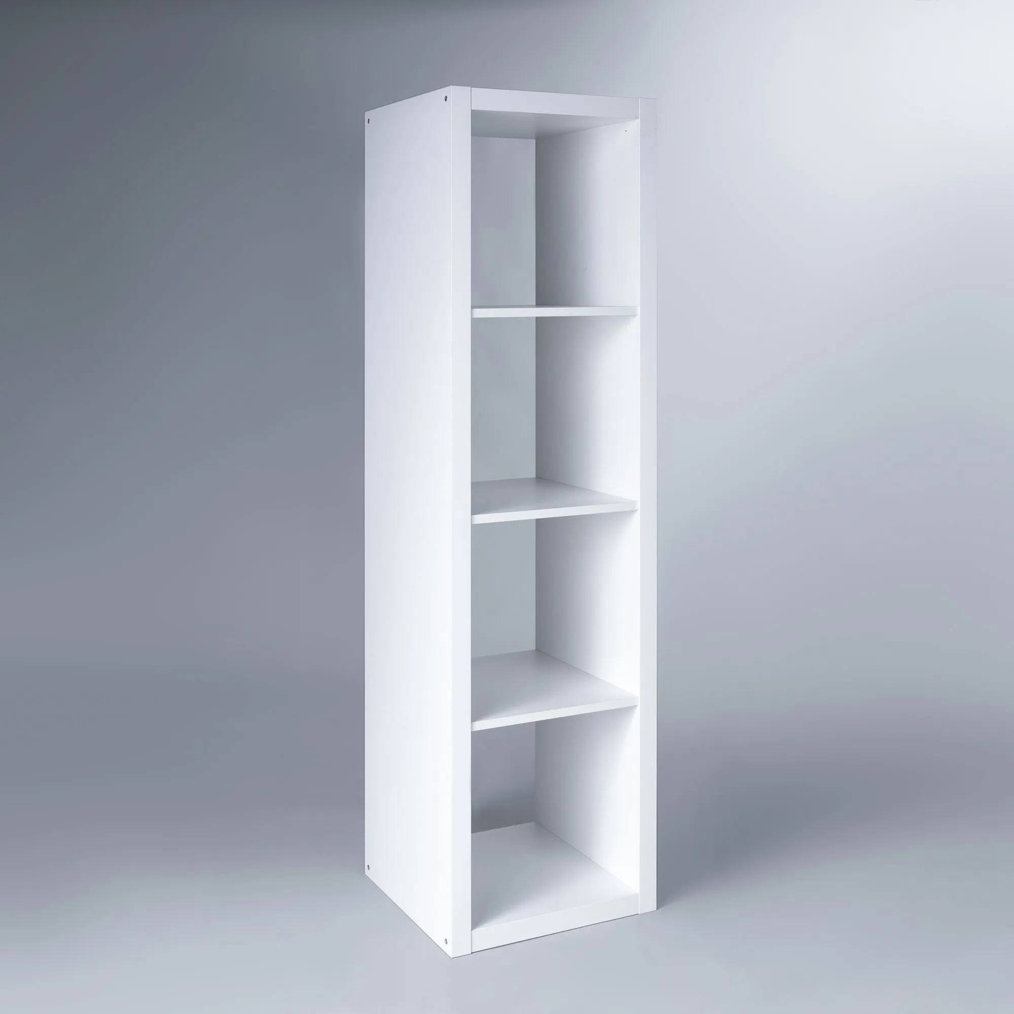 S00623 Фора 4Л стеллаж 146x41х38, белый