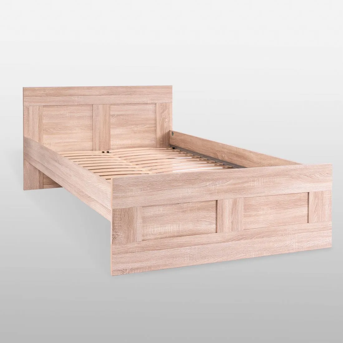 2.02.04.180.3 СИРИУС кровать двойная 120х200 сонома RU 2.02.04.180.3 СИРИУС кровать двойная 120х200 сонома RU