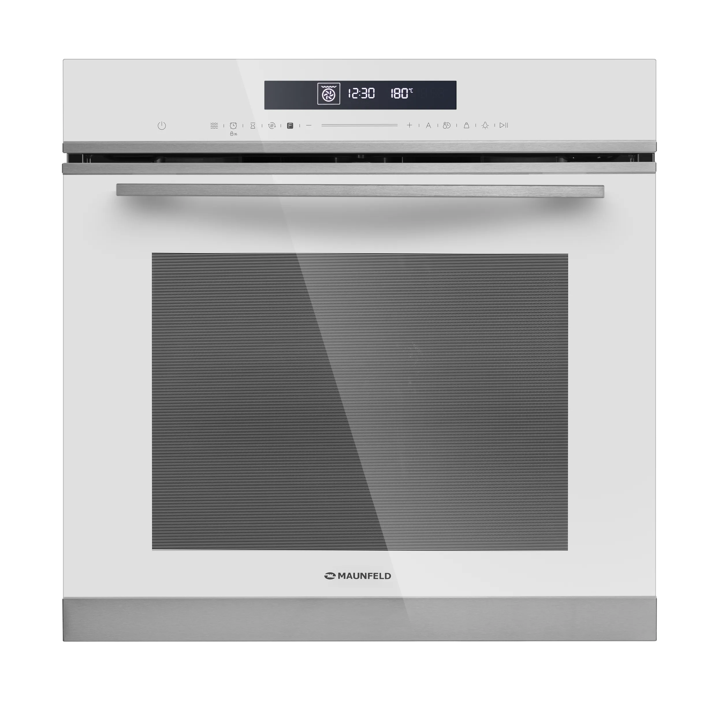 Шкаф духовой электрический с СВЧ MAUNFELD MEOR7217SM Белый