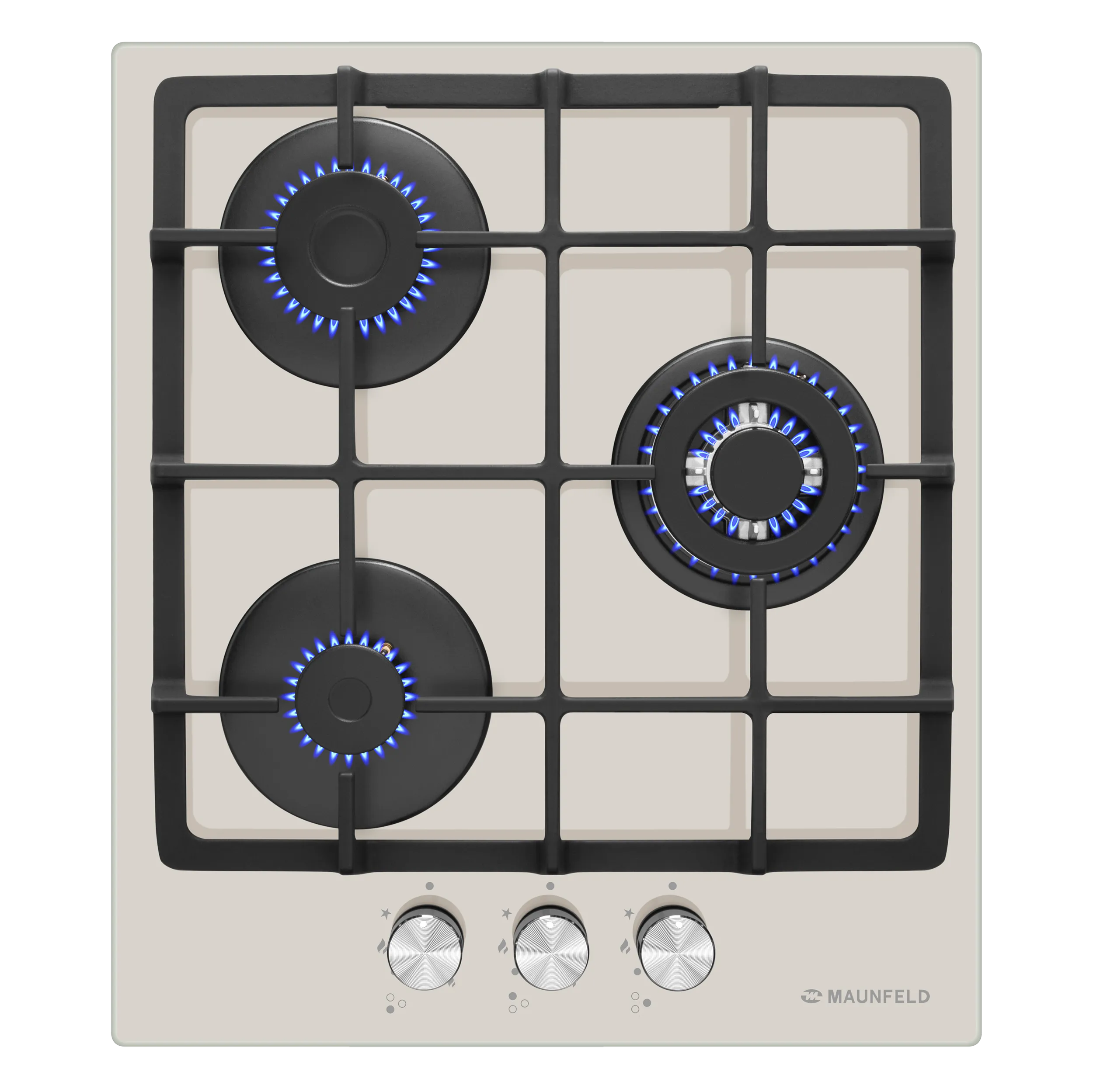 Газовая варочная панель MAUNFELD EGHG.43.33C Бежевый Газовая варочная панель MAUNFELD EGHG.43.33C Бежевый