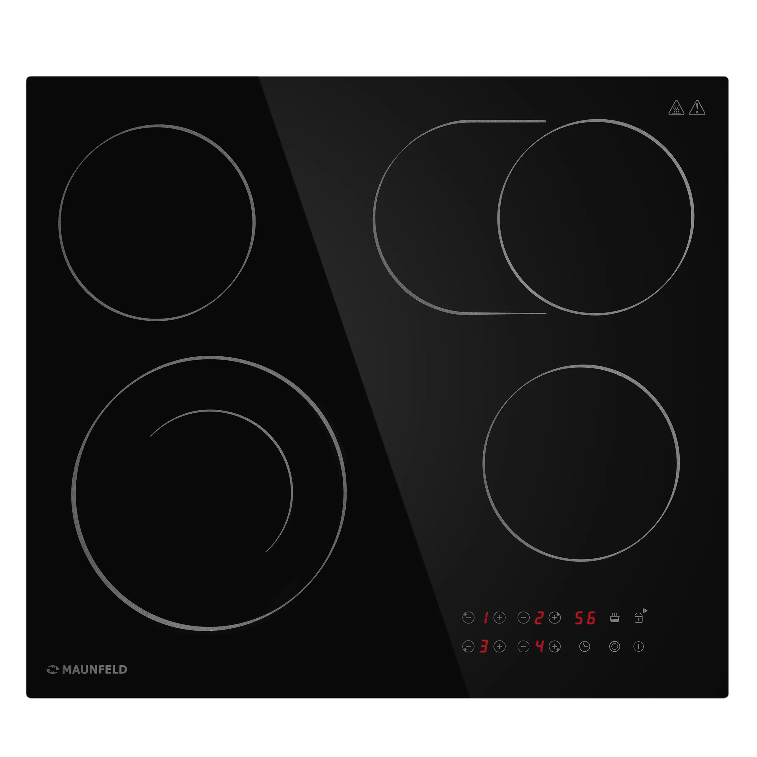Электрическая варочная панель MAUNFELD CVCE594SMDBK Черный