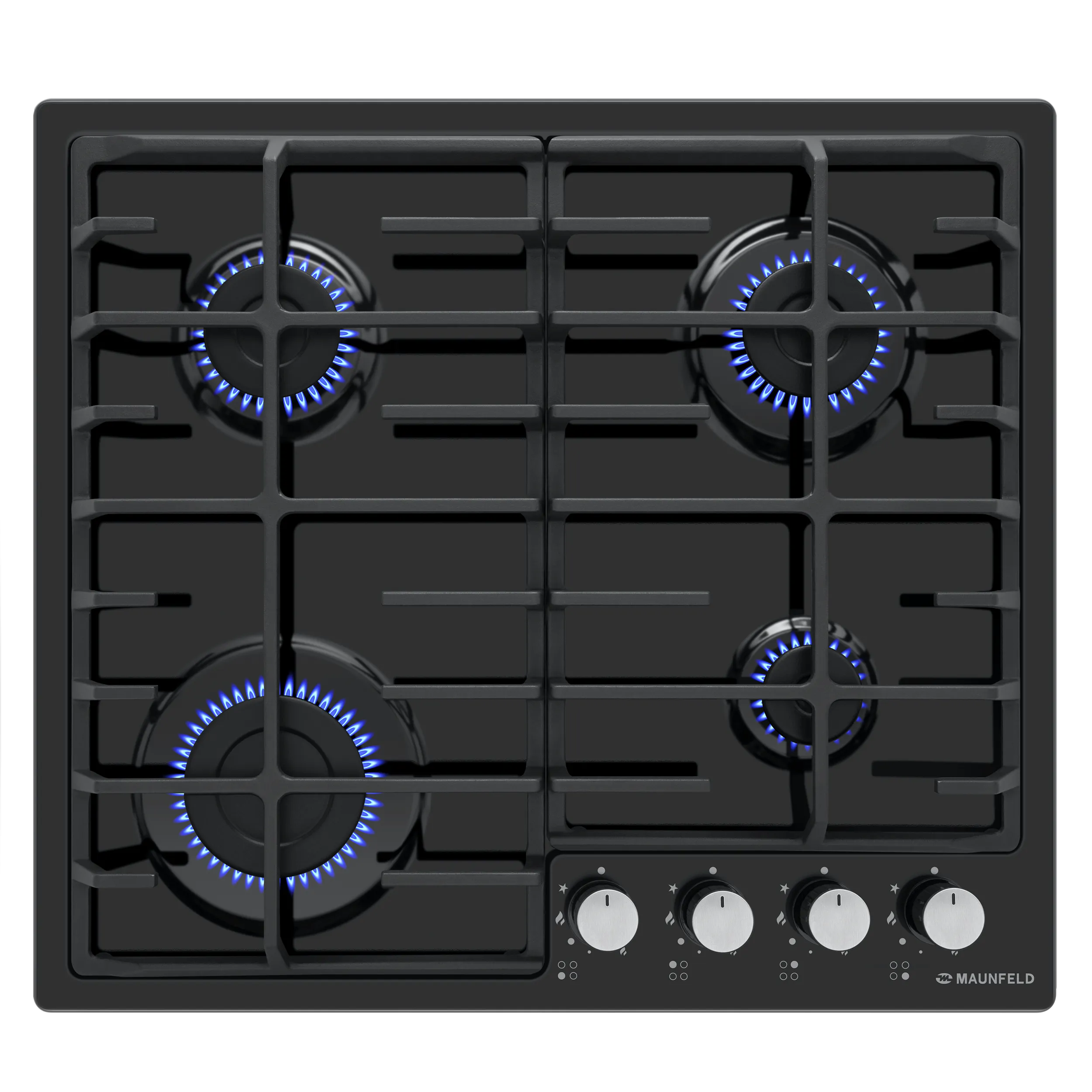 Газовая варочная панель MAUNFELD EGHE.64.6C Черный