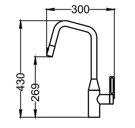 GR-8171, ТУРМАЛИН, СМЕСИТЕЛЬ КУХОННЫЙ С ВЫДВИЖНЫМ ИЗЛИВОМ GR-8171, ТУРМАЛИН, СМЕСИТЕЛЬ КУХОННЫЙ С ВЫДВИЖНЫМ ИЗЛИВОМ