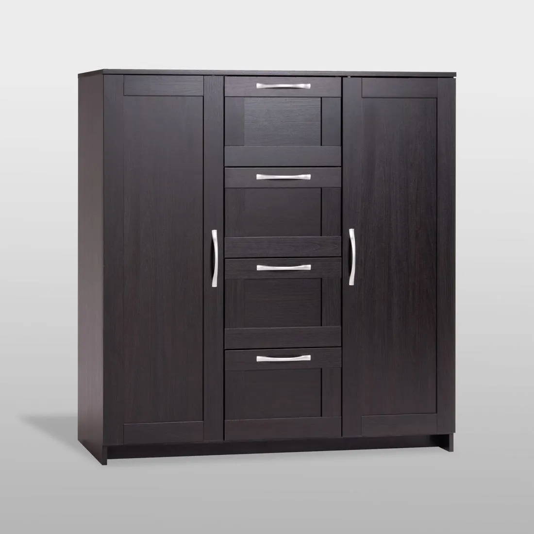 2.02.03.350.5 СИРИУС тумба 2 двери и 4 ящика 117х123 Дуб Венге RU 2.02.03.350.5 СИРИУС тумба 2 двери и 4 ящика 117х123 Дуб Венге RU