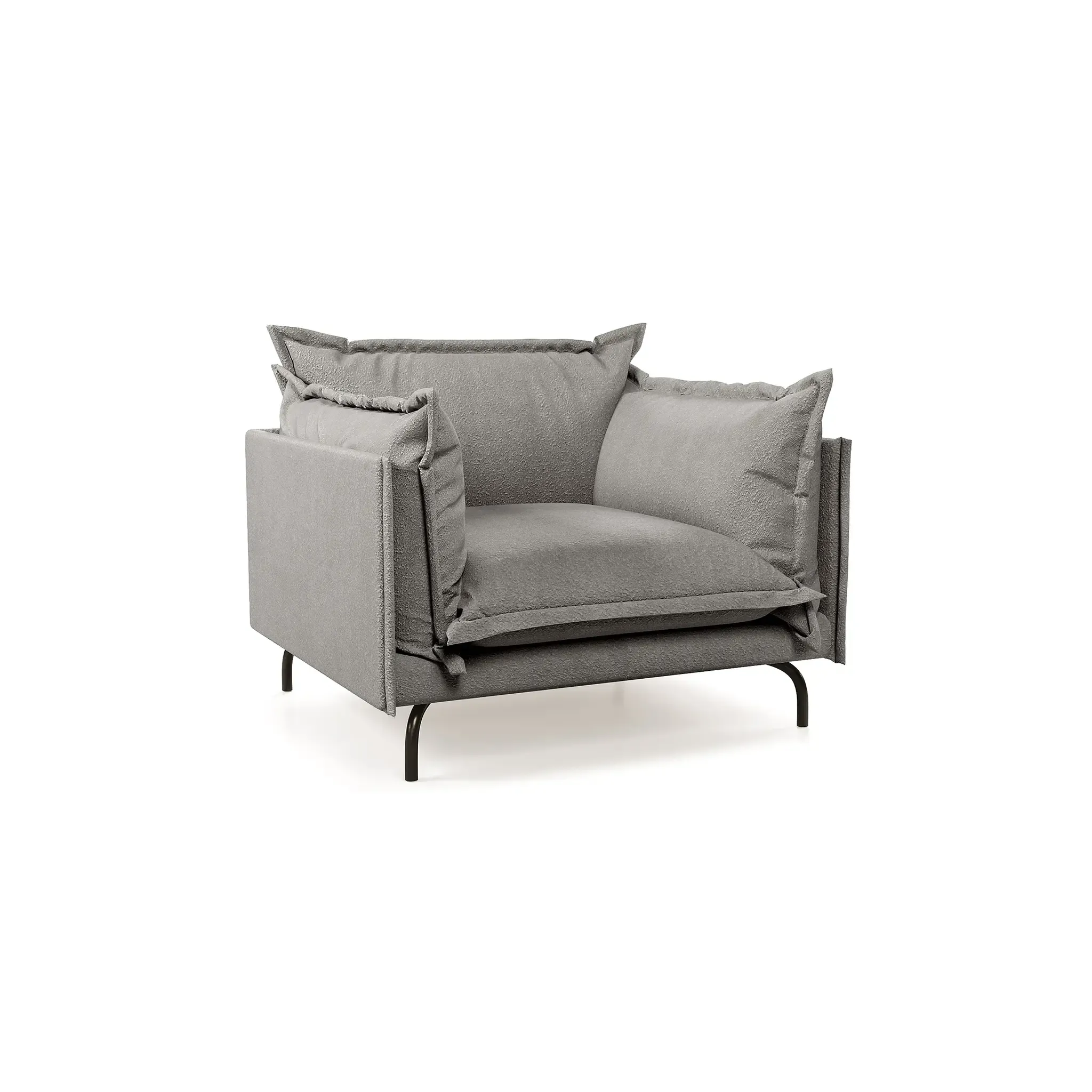 Облако комфорта Кресло, серый Облако комфорта Кресло, серый