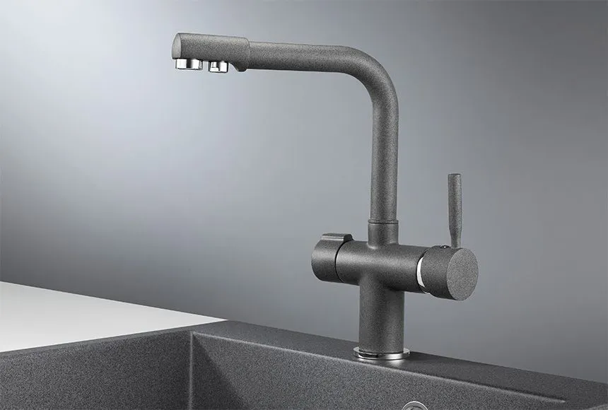 2088, ГРАФИТ (ЧЁРНО-СЕРЫЙ), СМЕСИТЕЛЬ КУХОННЫЙ 2088, ГРАФИТ (ЧЁРНО-СЕРЫЙ), СМЕСИТЕЛЬ КУХОННЫЙ