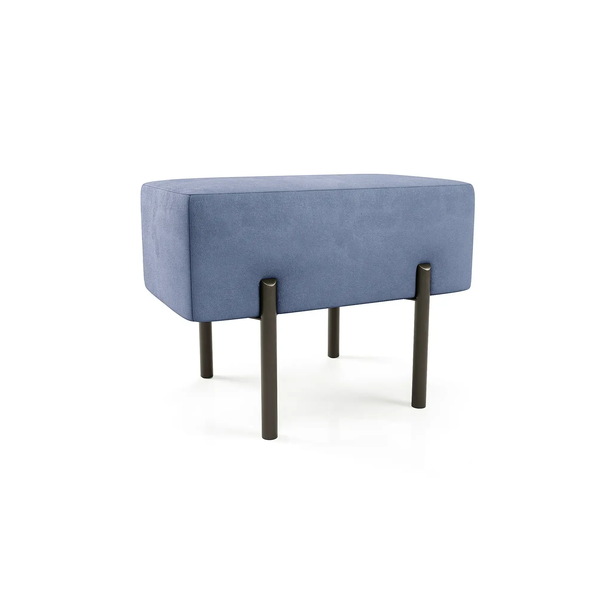 Маленькая радость Пуф прямоугольный на ножках, светло-синий Маленькая радость Пуф прямоугольный на ножках, светло-синий