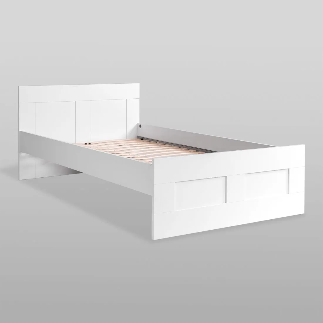 2.02.04.180.1 СИРИУС кровать двойная 120х200 белая RU 2.02.04.180.1 СИРИУС кровать двойная 120х200 белая RU