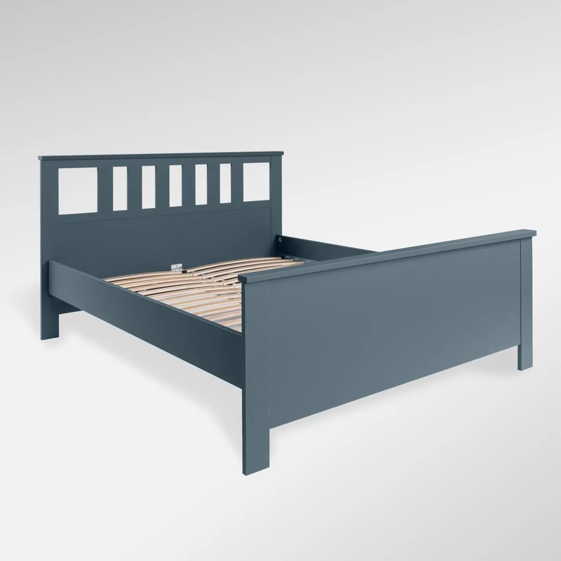 2.08.04.070.6 САГА кровать двойная 160х200 темно-бирюзовая 2.08.04.070.6 САГА кровать двойная 160х200 темно-бирюзовая