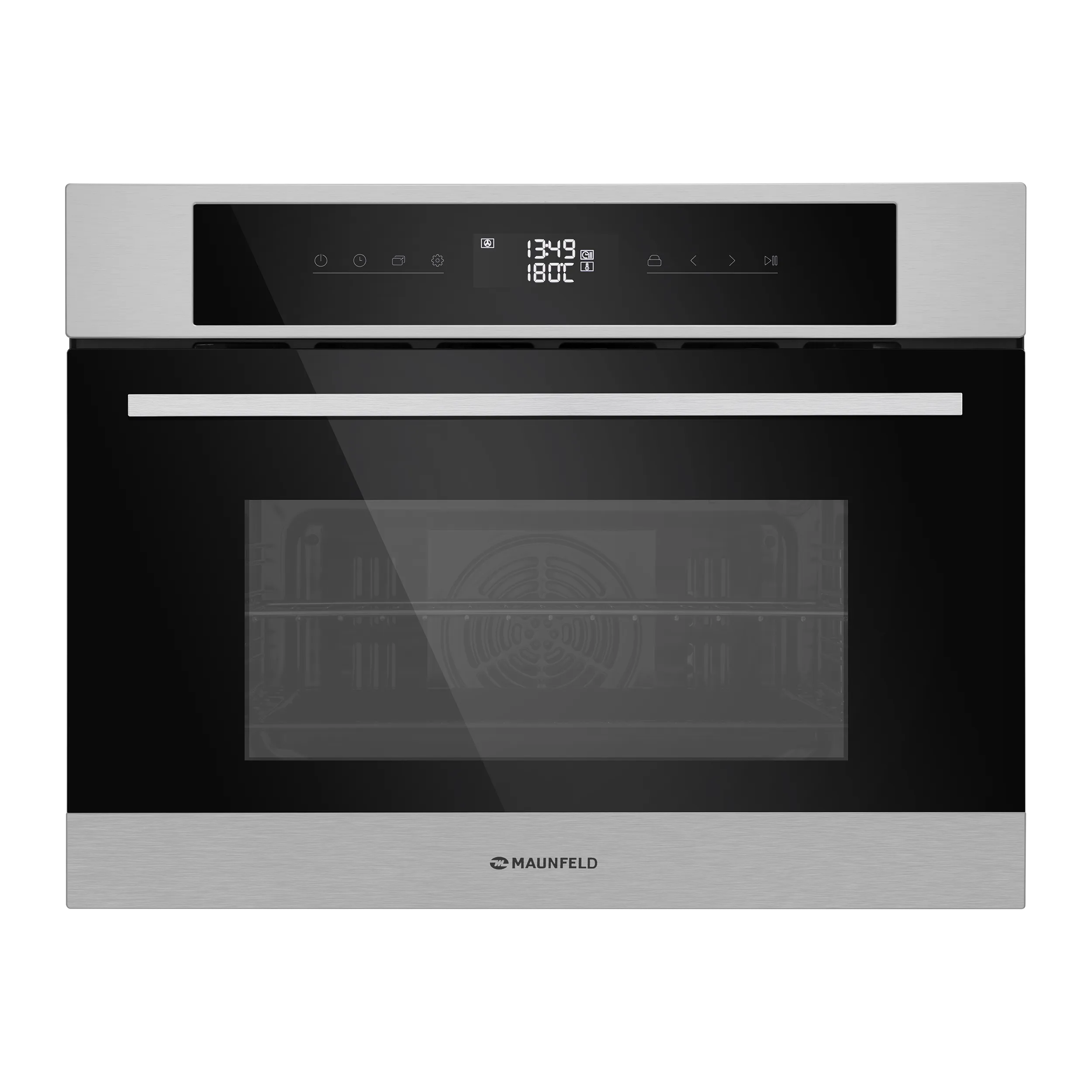 Шкаф духовой электрический MAUNFELD AMCO458 Нержавеющая сталь