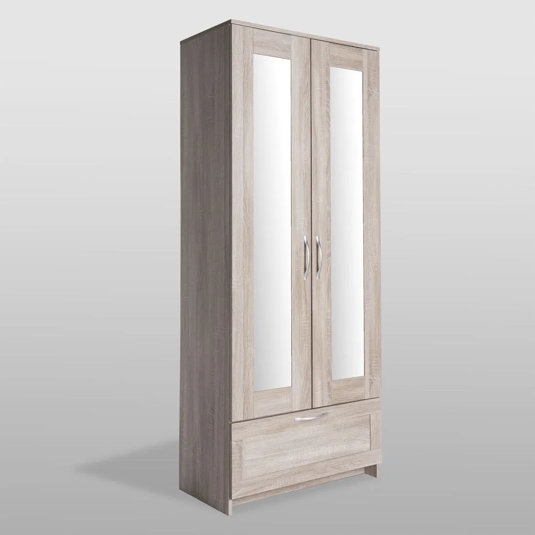 2.02.01.500.3 СИРИУС шкаф 2 двери и 1 ящик 78х59х220 сонома RU (с 2 зеркалами) 2.02.01.500.3 СИРИУС шкаф 2 двери и 1 ящик 78х59х220 сонома RU (с 2 зеркалами)