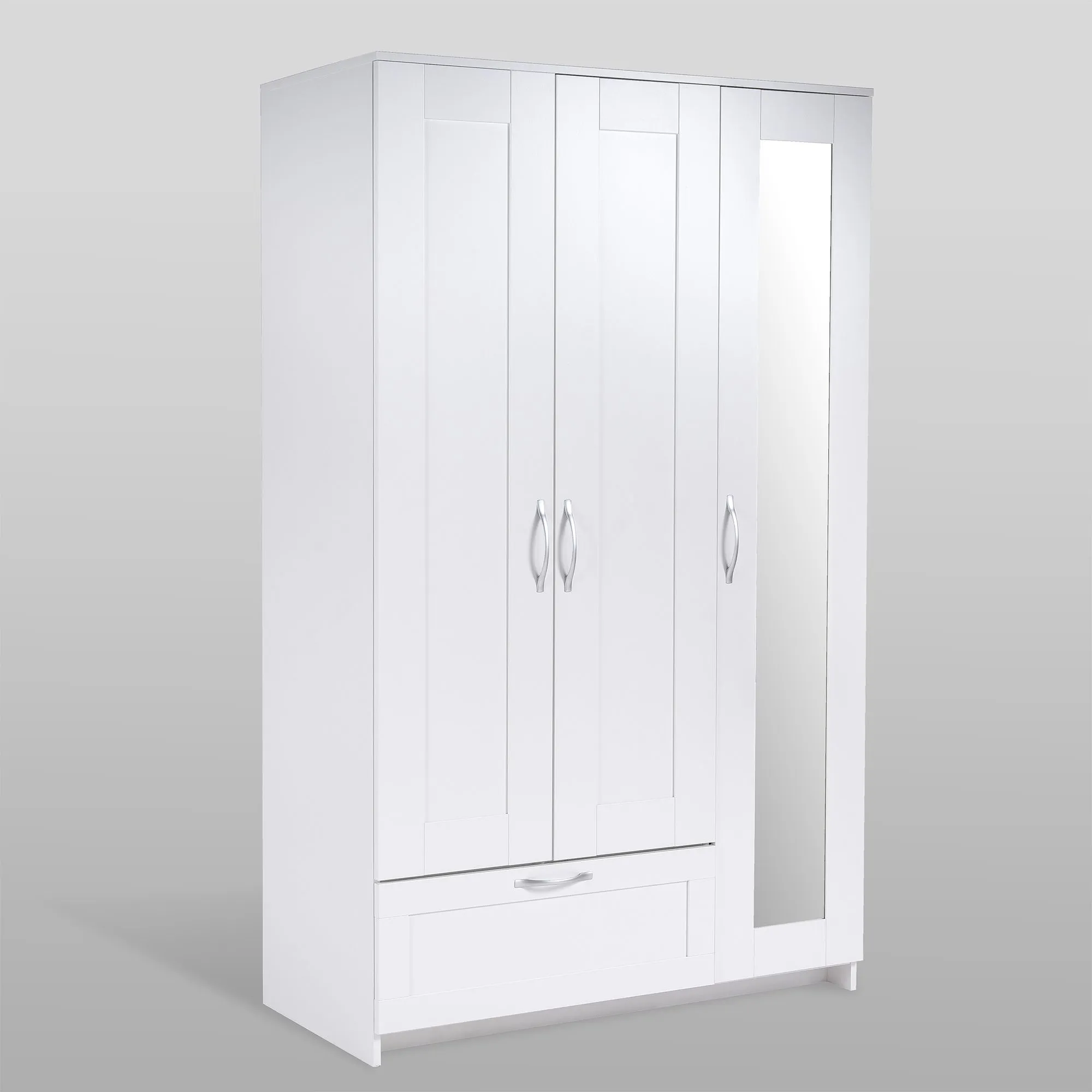 2.02.01.030.1 СИРИУС шкаф комбинированный "3 двери и 1 ящик белый RU" (с 1 зеркалом) 2.02.01.030.1 СИРИУС шкаф комбинированный "3 двери и 1 ящик белый RU" (с 1 зеркалом)