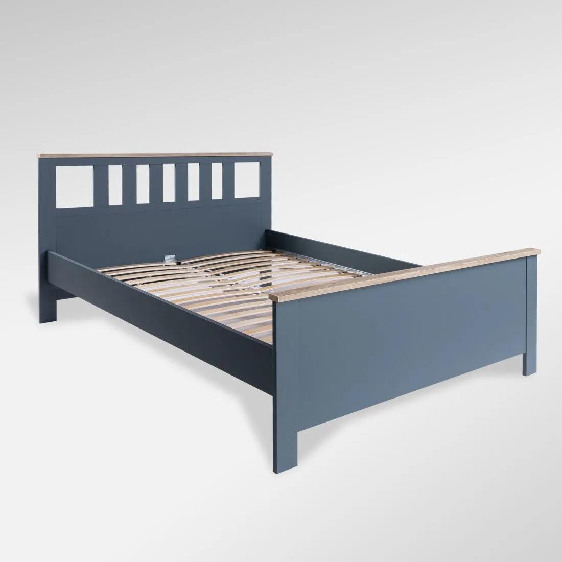 2.08.04.070.16 САГА кровать двойная 160х200 темно-бирюзовая/ясень 2.08.04.070.16 САГА кровать двойная 160х200 темно-бирюзовая/ясень