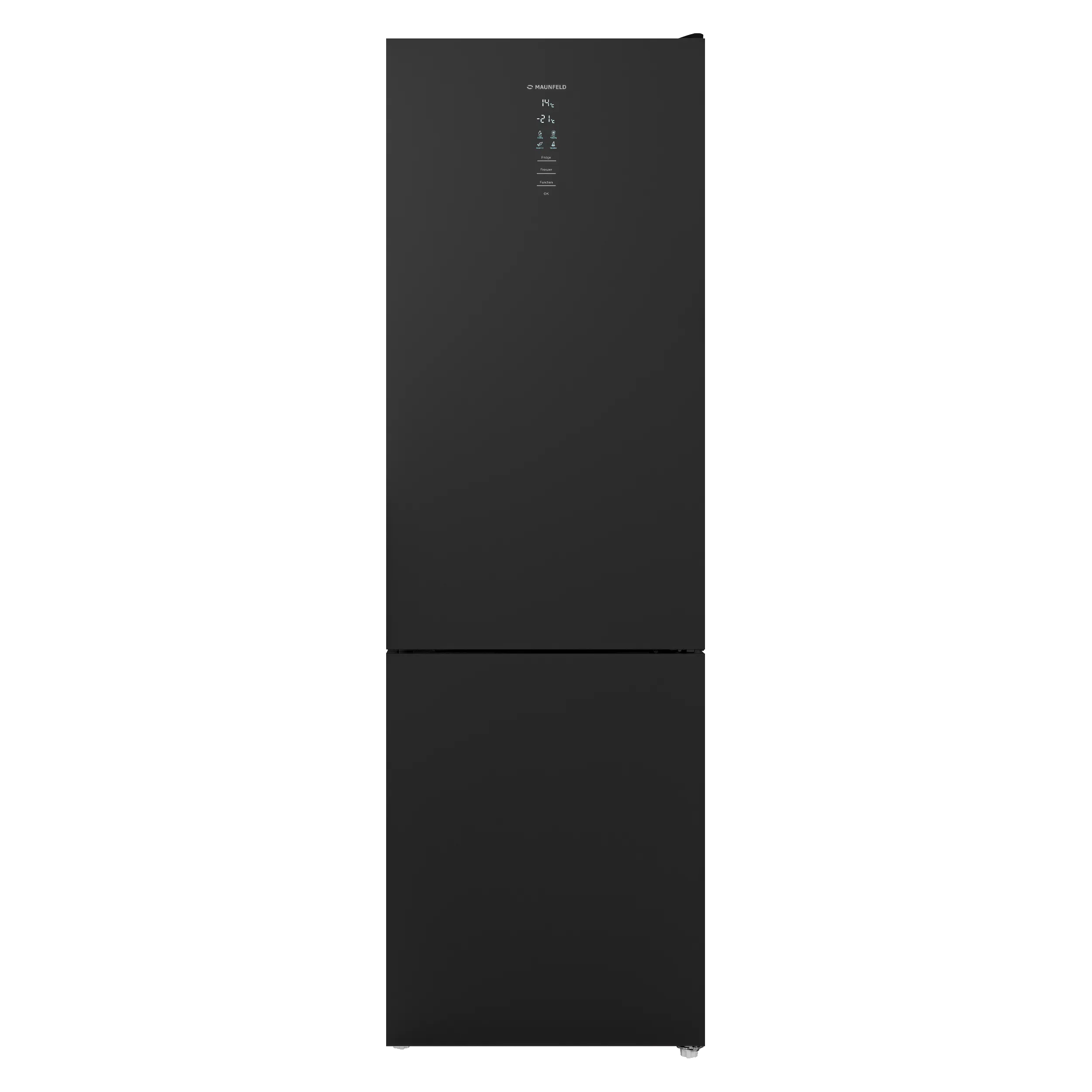 Холодильник MAUNFELD MFF200NFB Matt Inverter Черный матовый