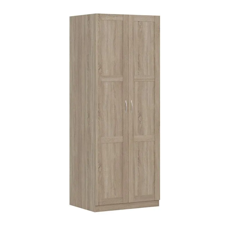 2.04.01.080.3 ПЕГАС шкаф 2 двери сборные RU сонома 2.04.01.080.3 ПЕГАС шкаф 2 двери сборные RU сонома