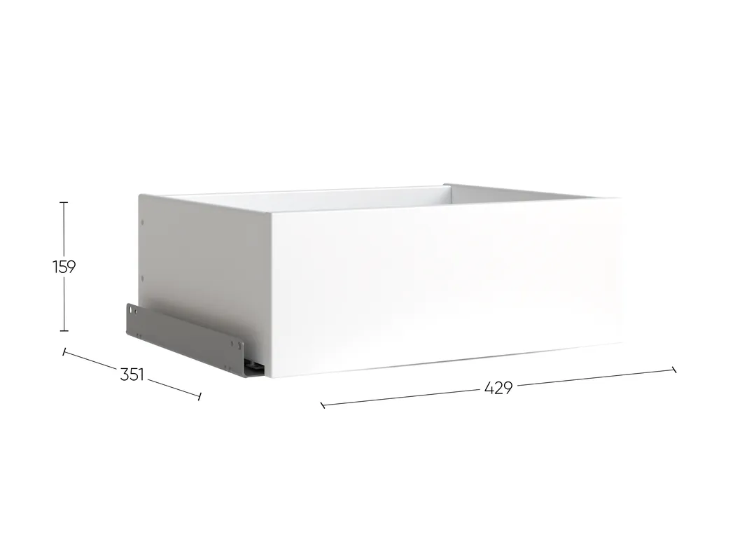 2.06.09.140.4 МАКС ящик выдвижной 50х36 серый RU 2.06.09.140.4 МАКС ящик выдвижной 50х36 серый RU