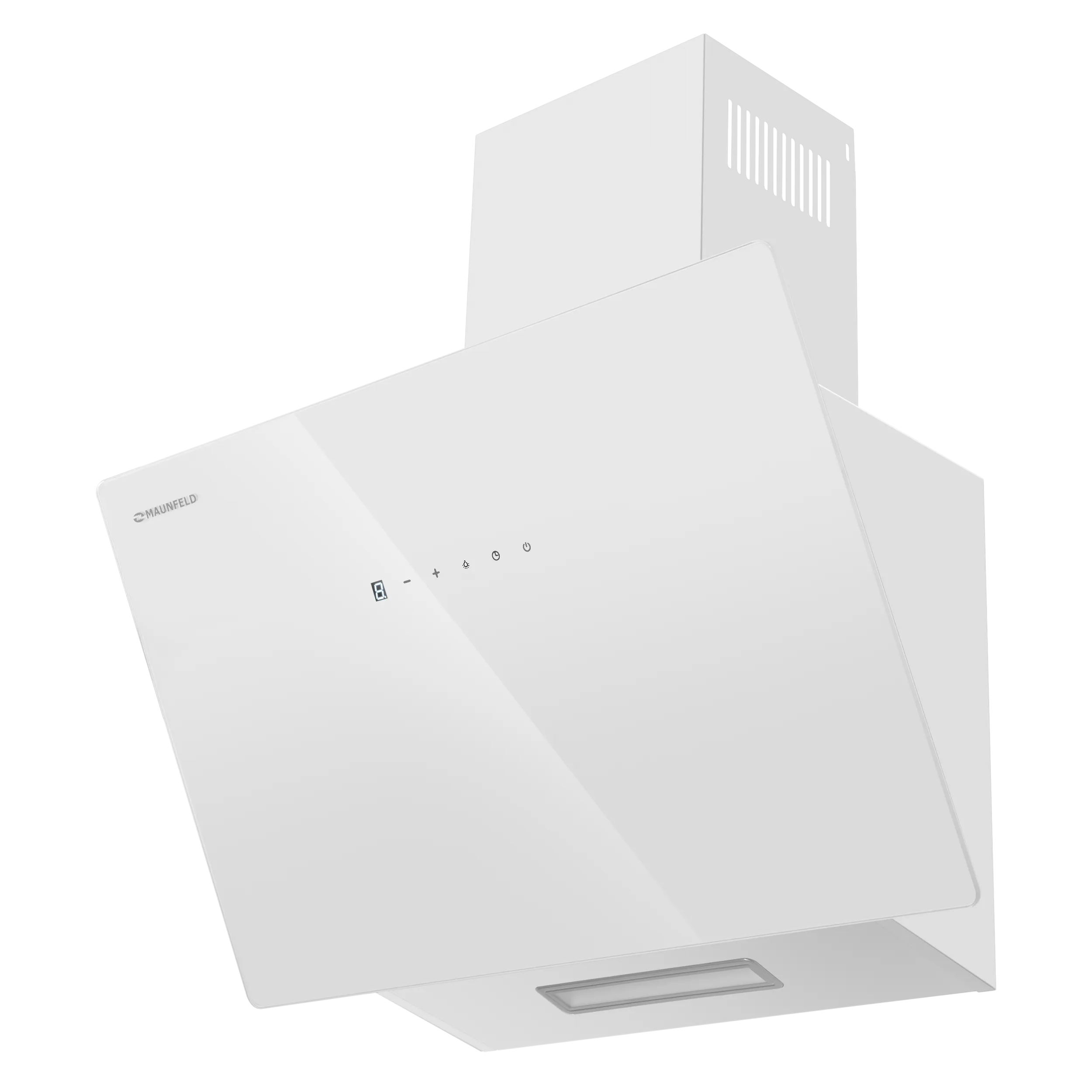 Кухонная вытяжка MAUNFELD Elf 60 белое стекло Белый