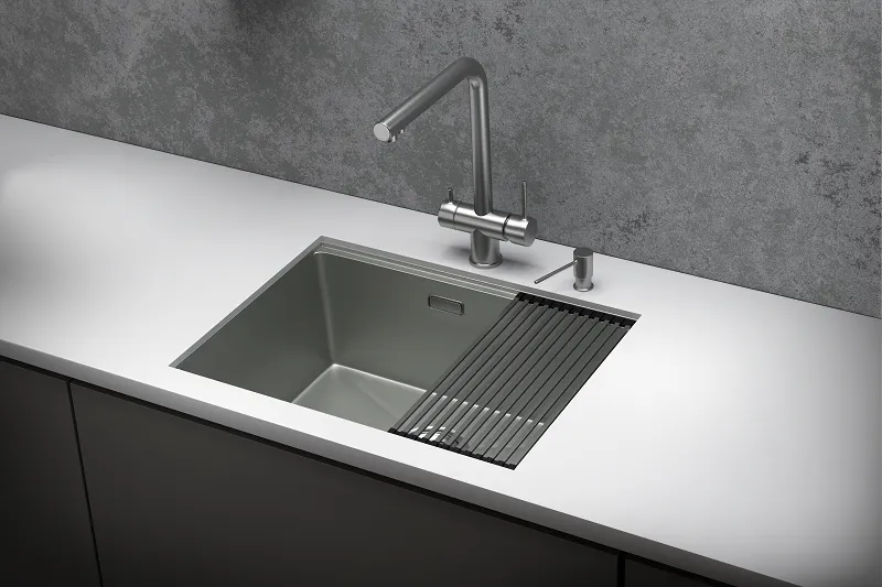 KS-6045U, СТАЛЬ МАТОВАЯ , стальная кухонная мойка KITCHEN SPACE KS-6045U, СТАЛЬ МАТОВАЯ , стальная кухонная мойка KITCHEN SPACE