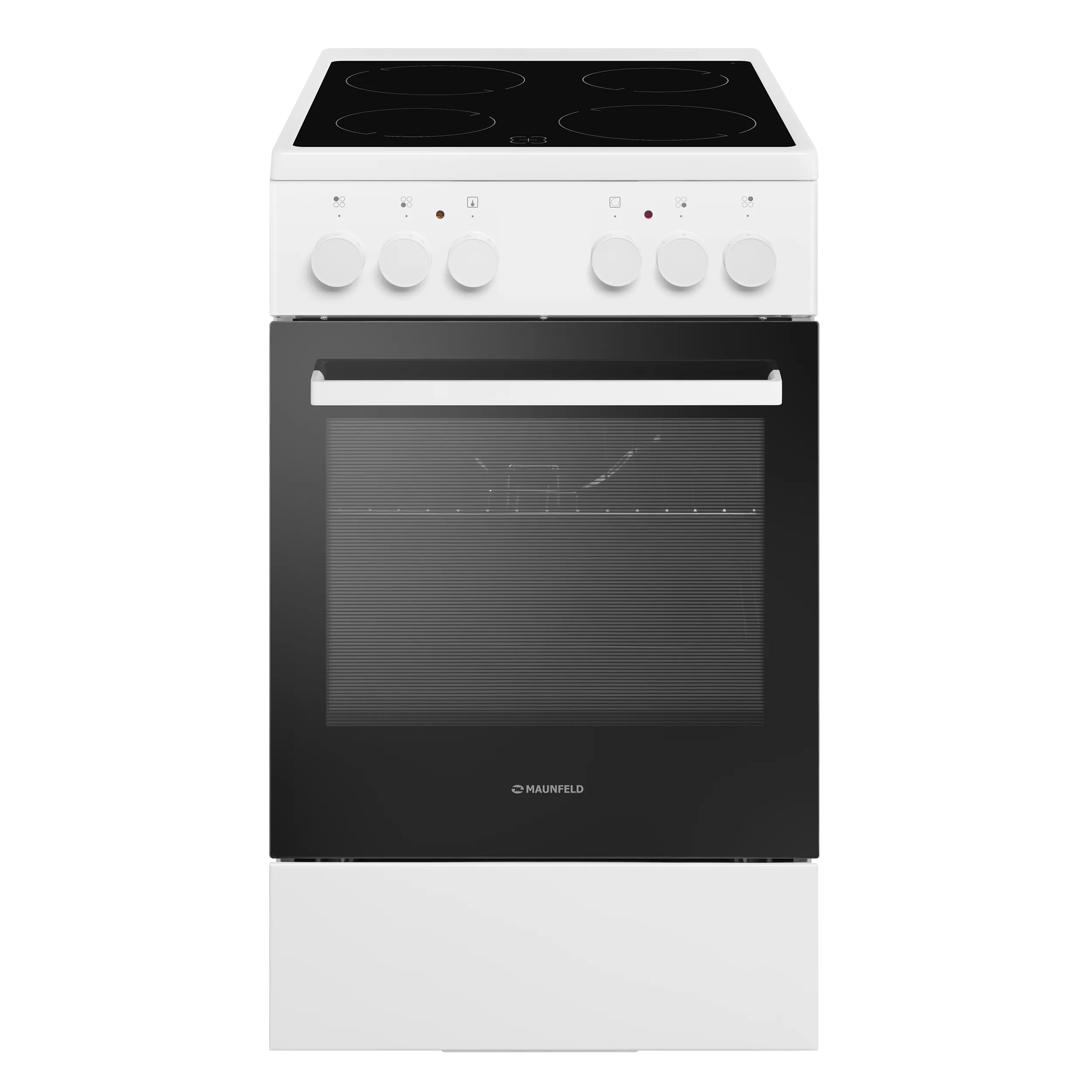 Электрическая стеклокерамическая плита MAUNFELD MEC55CW07 Белый