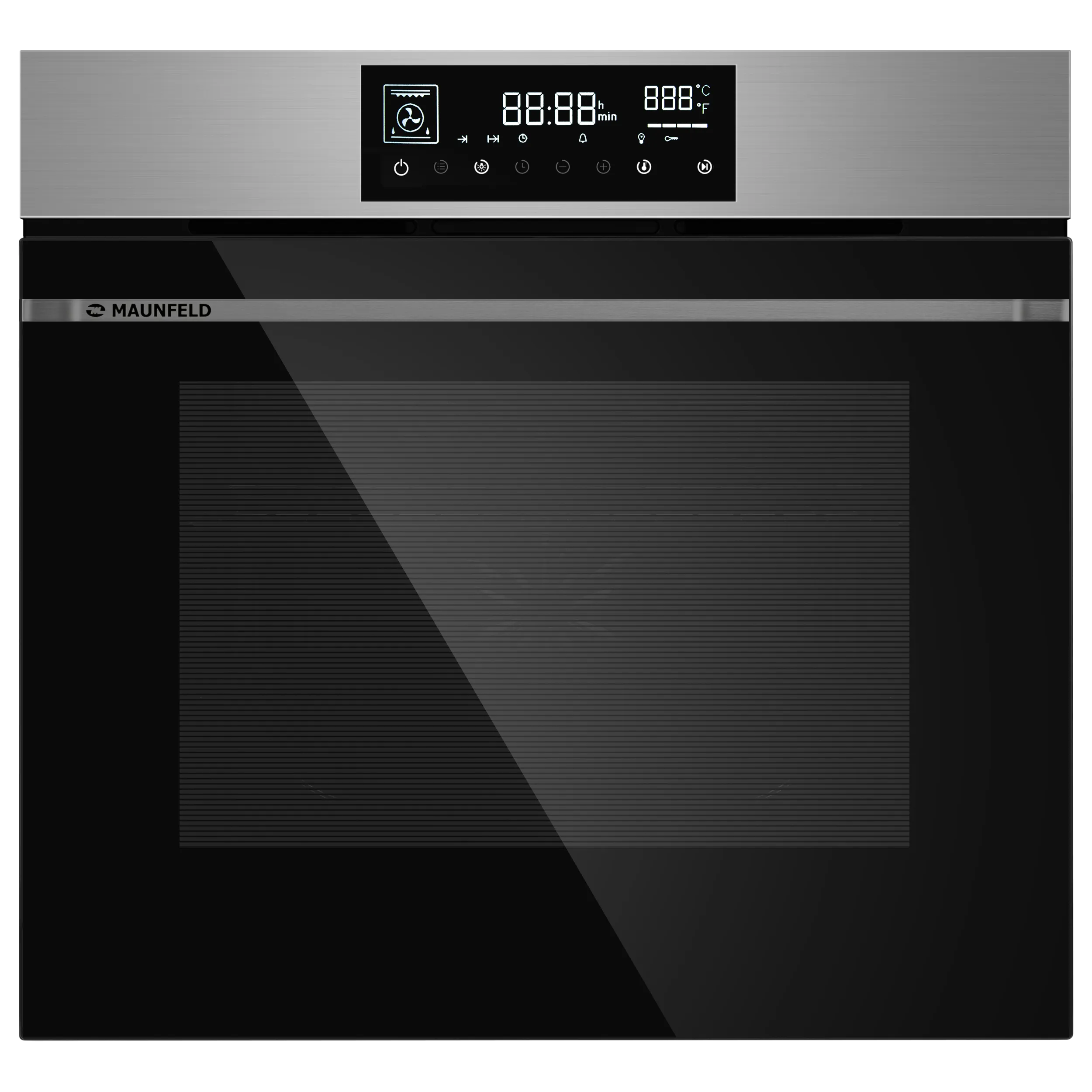 Шкаф духовой электрический MAUNFELD AEOD76106 Нержавеющая сталь