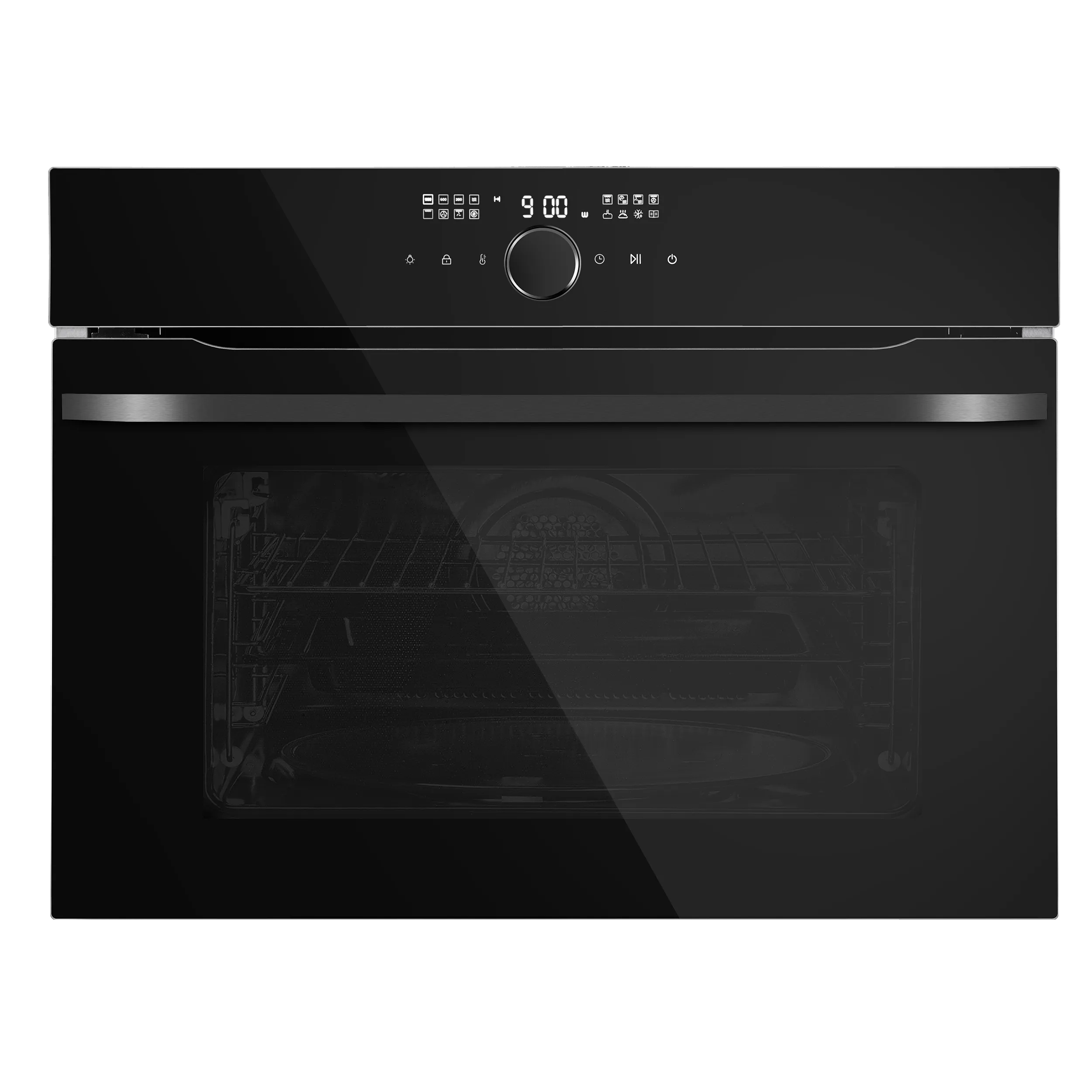 Компактный духовой шкаф с функцией СВЧ MAUNFELD XCMO4418GB Черный