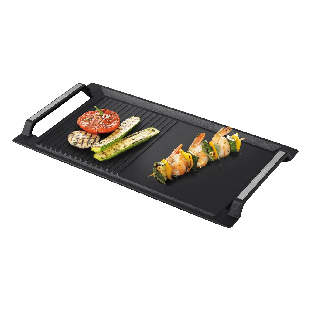 Поддон гриль MAUNFELD GP1 к варочным поверхностям (чугун) Черный