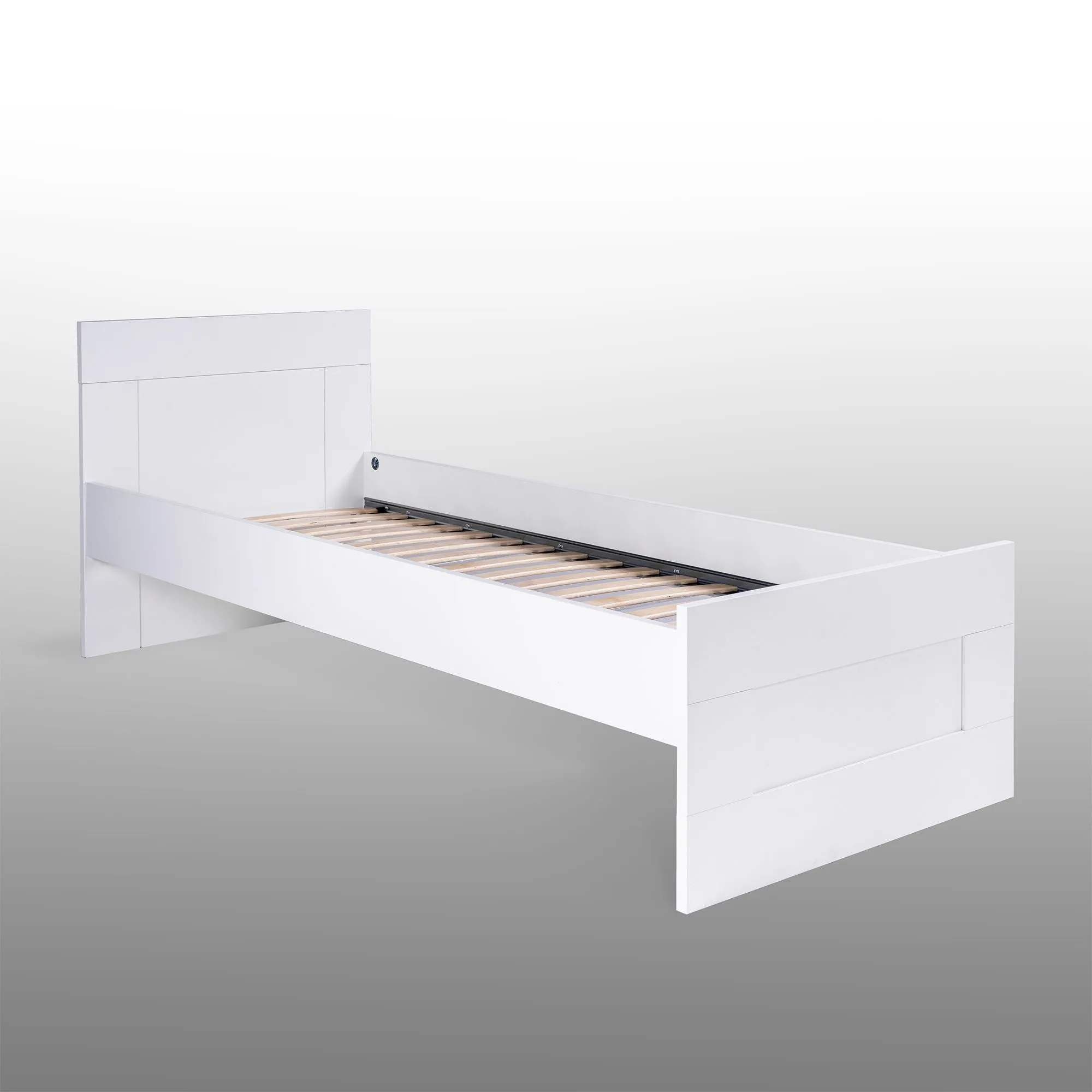 2.02.04.160.1 СИРИУС кровать одинарная 80х200 белая RU 2.02.04.160.1 СИРИУС кровать одинарная 80х200 белая RU