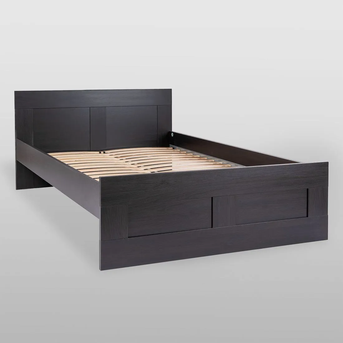 2.02.04.190.5 СИРИУС кровать двойная 140х200 Дуб Венге RU 2.02.04.190.5 СИРИУС кровать двойная 140х200 Дуб Венге RU