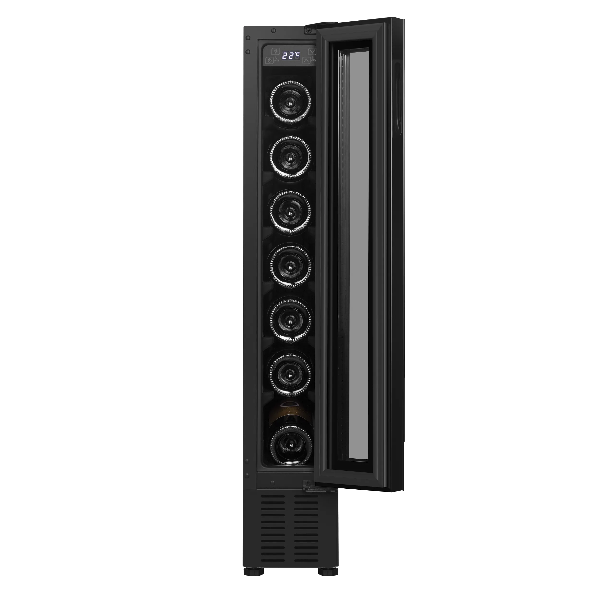 Винный шкаф MAUNFELD MBWC-20S7.1 Черный