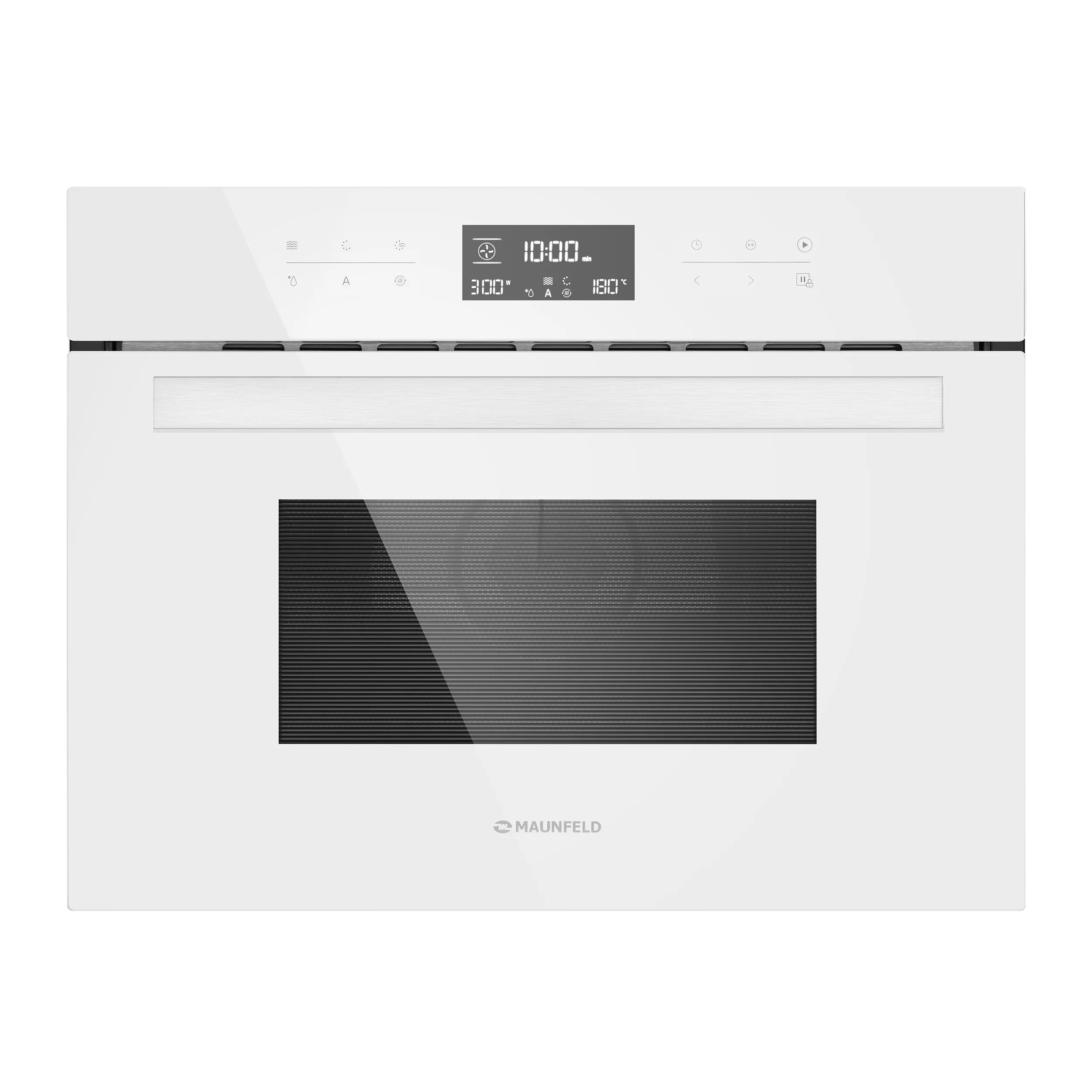 Компактный духовой шкаф с функцией СВЧ MAUNFELD MCMO.44.9GW Белый