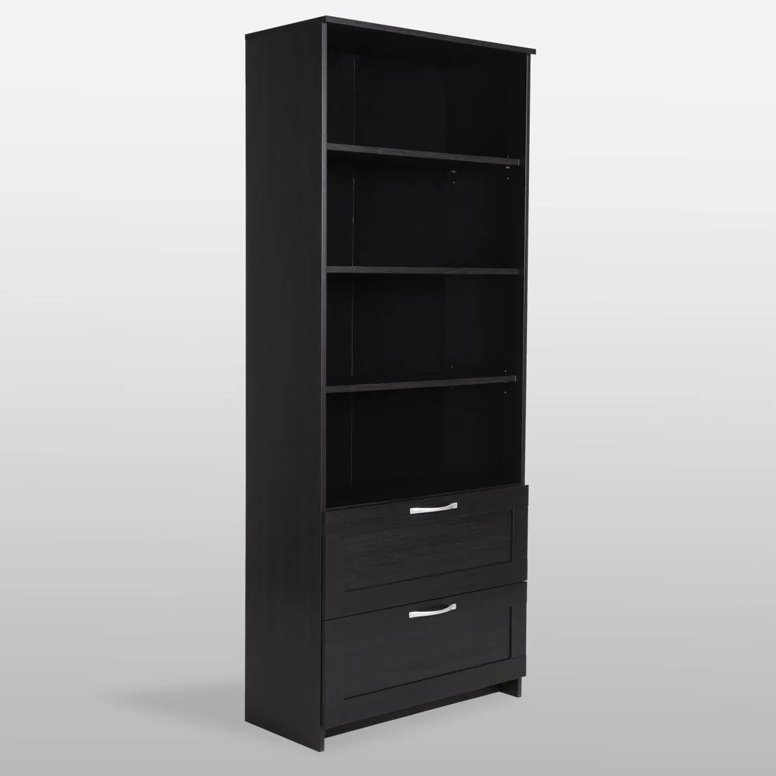 2.02.07.110.5 СИРИУС стеллаж 2 ящика 78х190 Дуб Венге RU 2.02.07.110.5 СИРИУС стеллаж 2 ящика 78х190 Дуб Венге RU