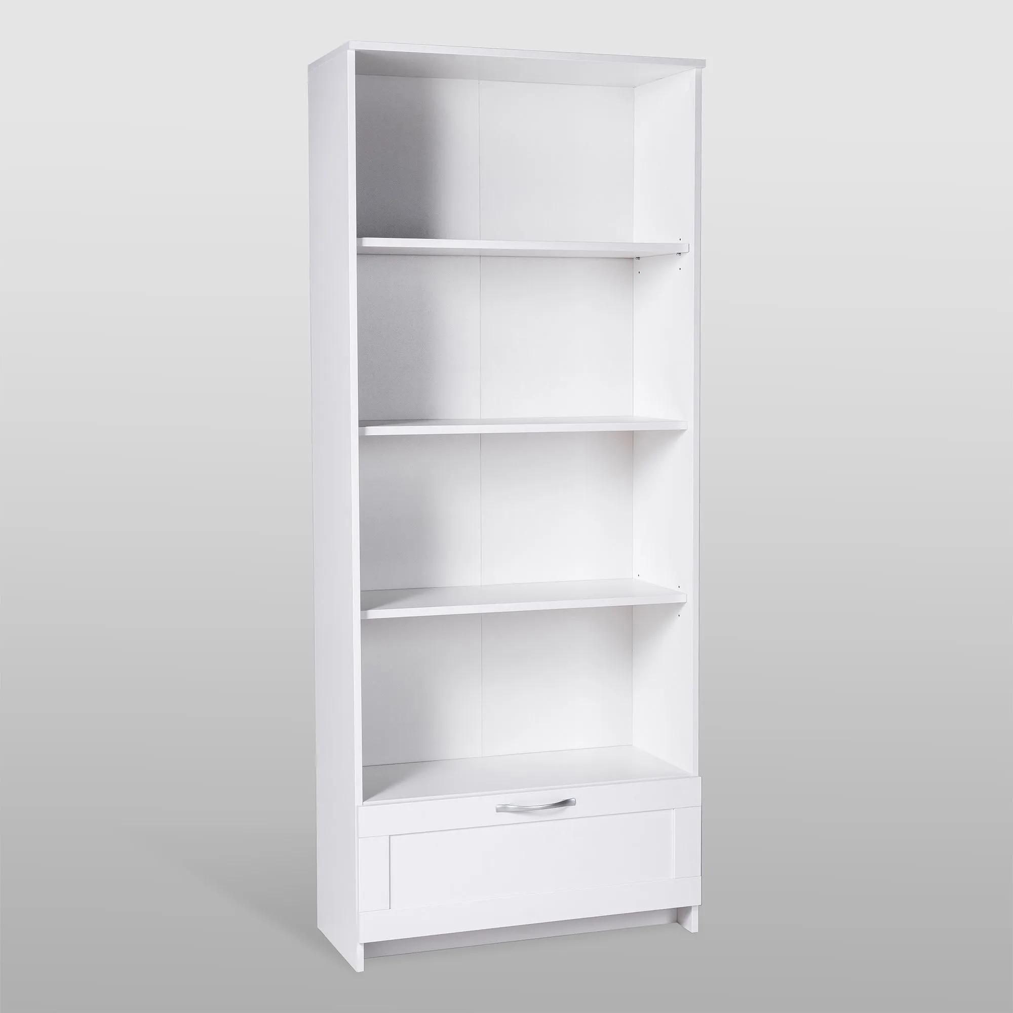 2.02.07.100.1 СИРИУС стеллаж 1 ящик 78х190 белый RU 2.02.07.100.1 СИРИУС стеллаж 1 ящик 78х190 белый RU