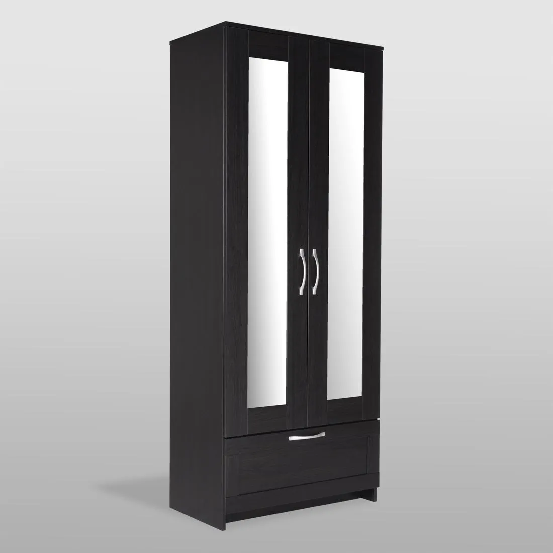 2.02.01.500.5 СИРИУС шкаф 2 двери и 1 ящик 78х59х220 Дуб Венге RU (с 2 зеркалами) 2.02.01.500.5 СИРИУС шкаф 2 двери и 1 ящик 78х59х220 Дуб Венге RU (с 2 зеркалами)